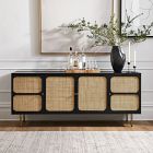 Ida Woven Media Console (68"–80") | West Elm
