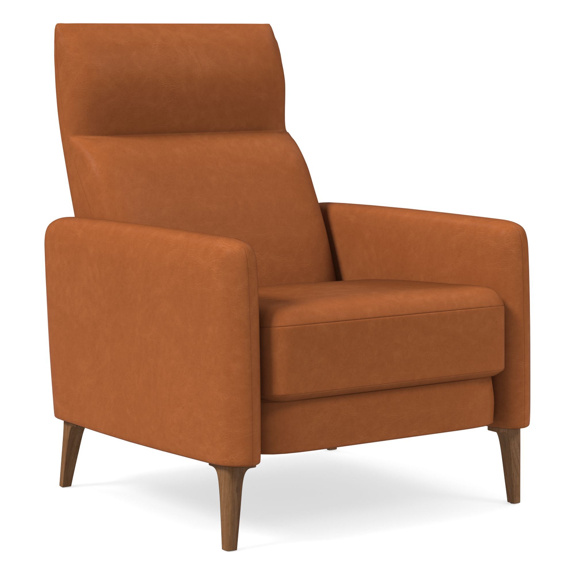 Auburn Leather Recliner | West Elm