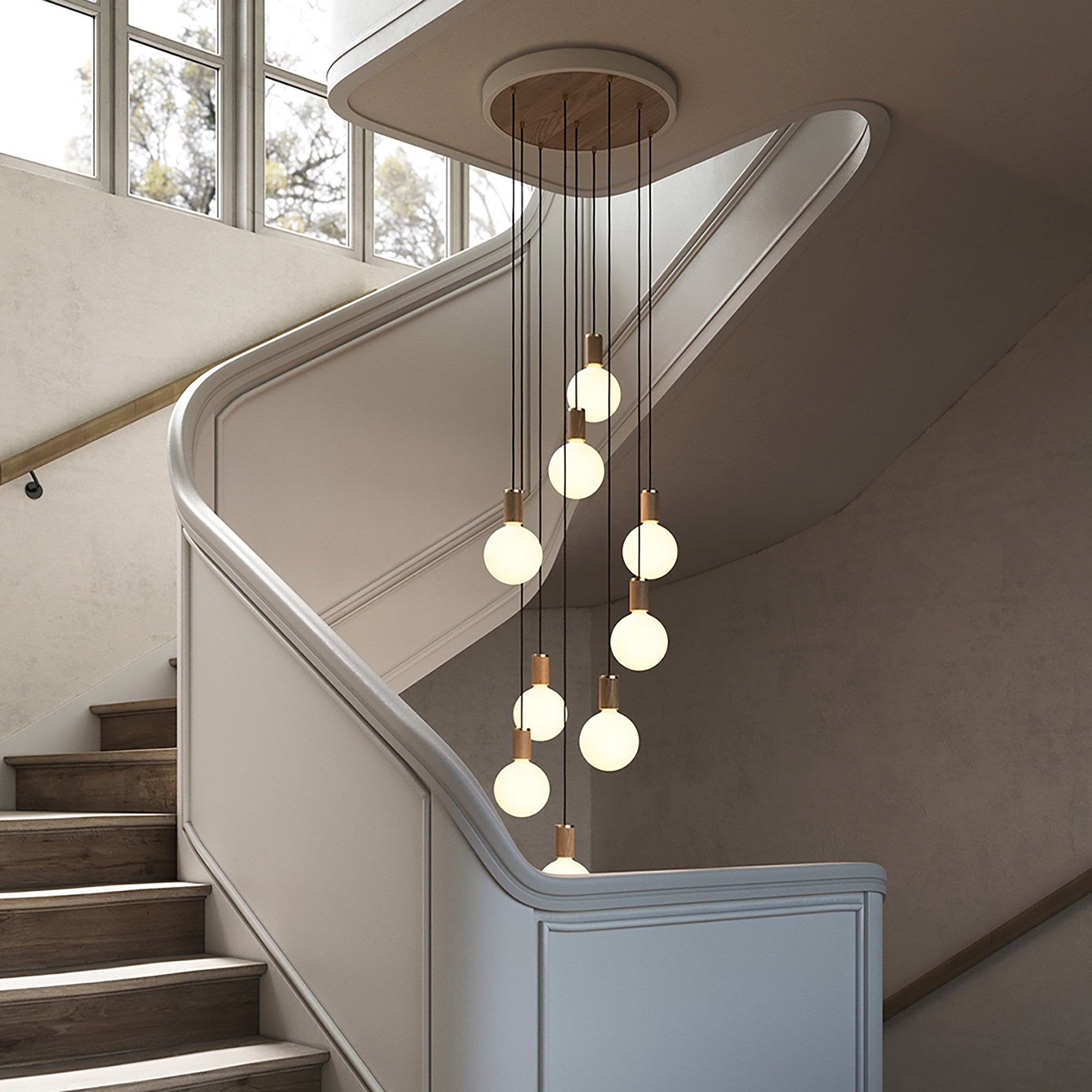 Tala 9-Light Chandelier