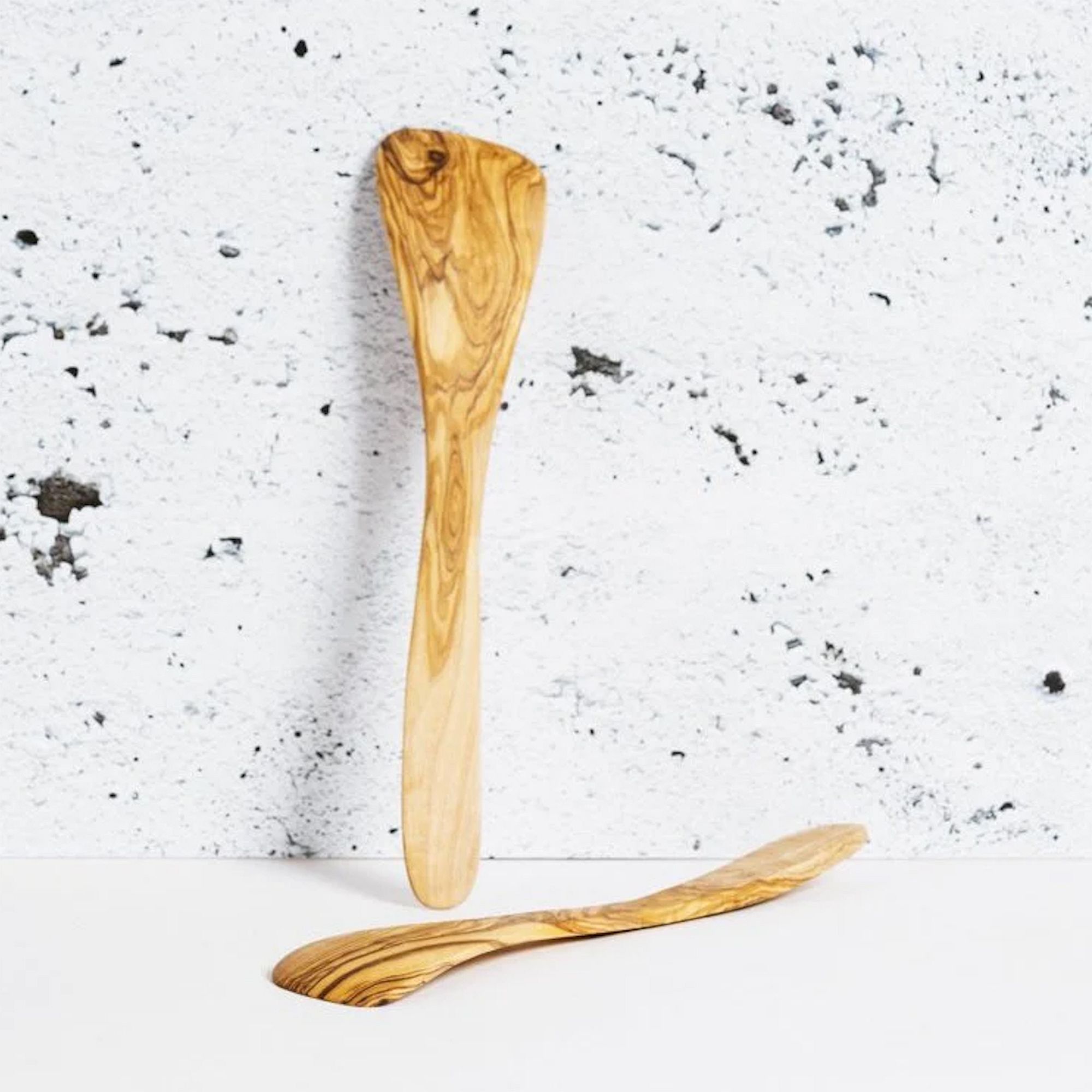 Gharyan Olive Wood Large Spatula | West Elm