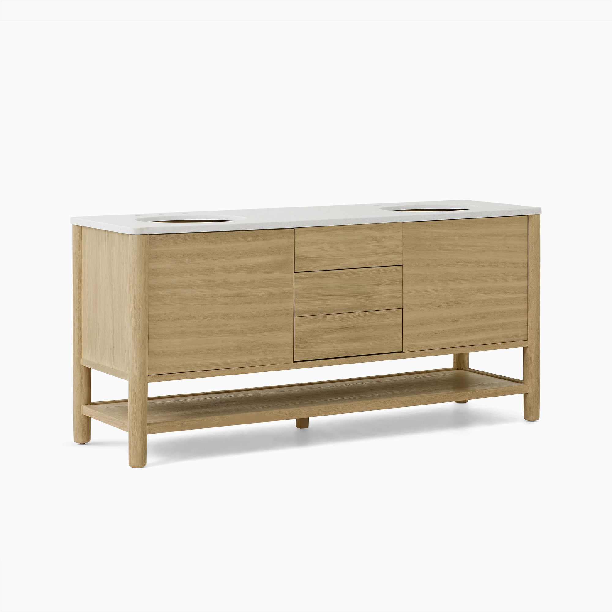 Hargrove Double Bathroom Vanity (60"–72") | West Elm