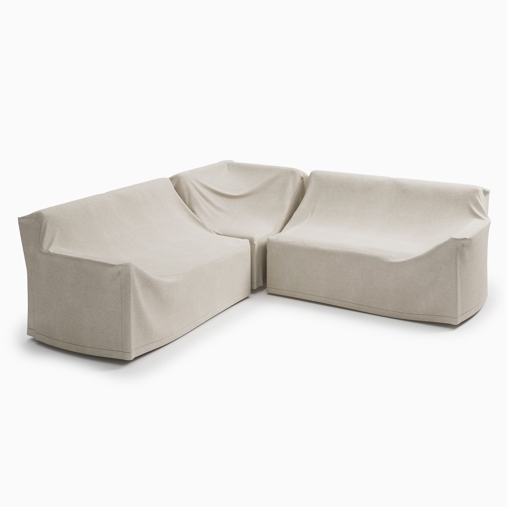 Playa Outdoor -Piece L-Shaped Sectional Protective Cover | West Elm