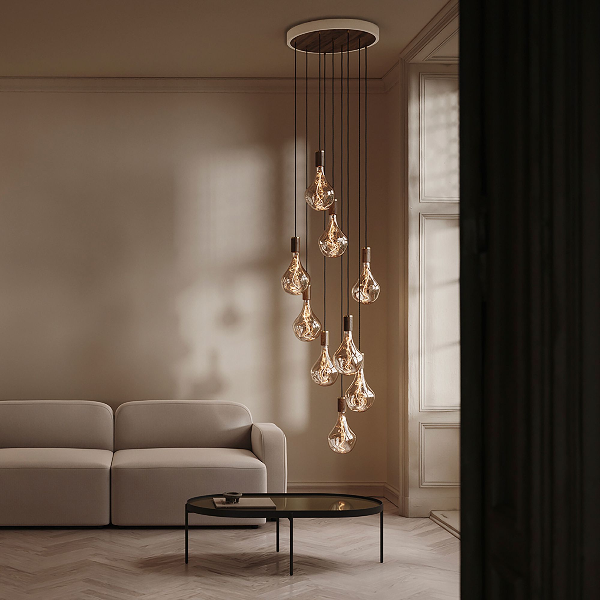 Tala 9-Light Chandelier