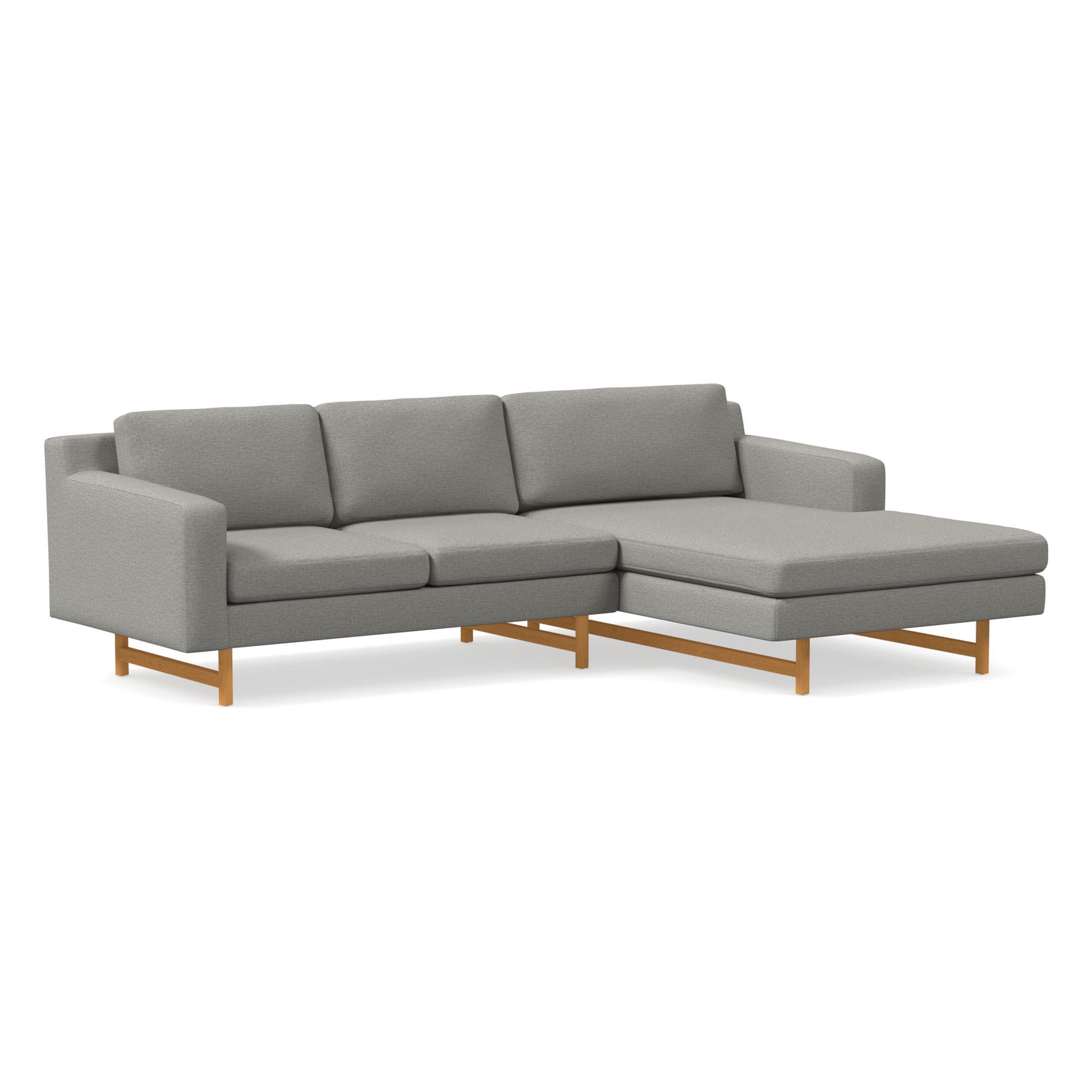 Eddy 2-Piece Chaise Sectional (92") | West Elm