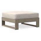 Portside XL Depth Ottoman Slipcover, Canvas Natural