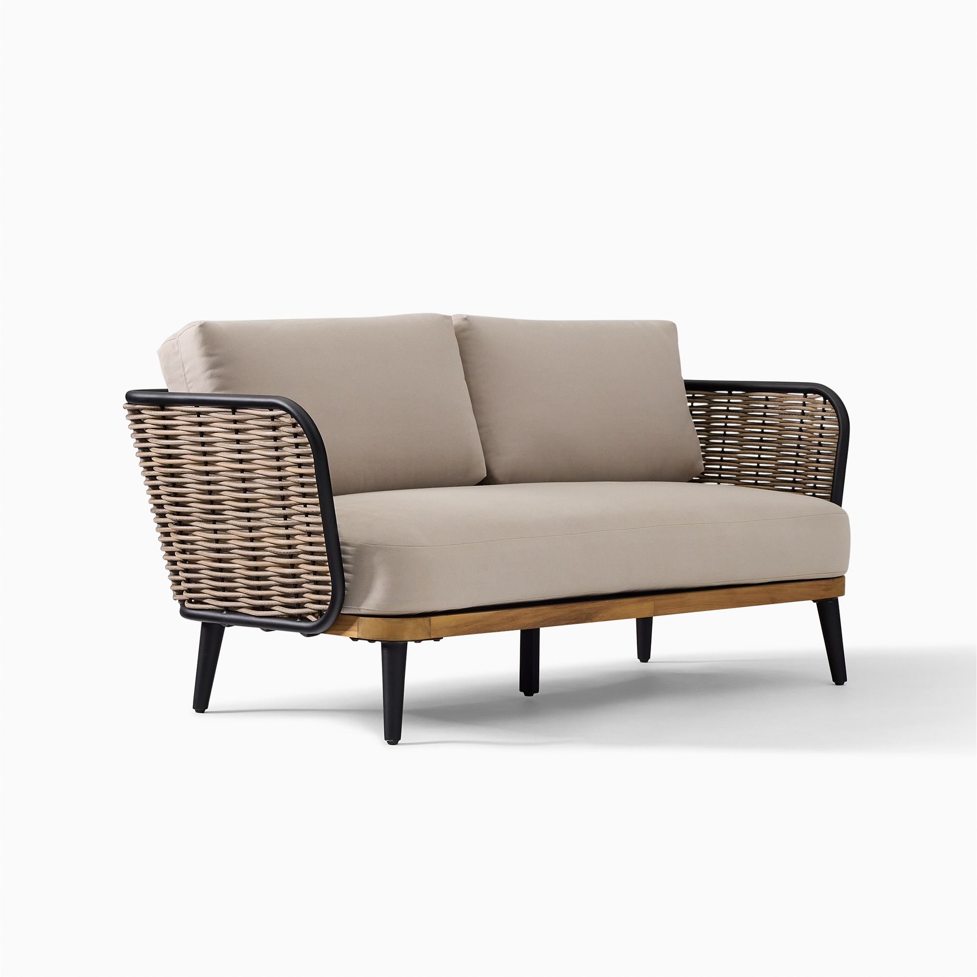 Oceanview Outdoor Loveseat (60") | West Elm