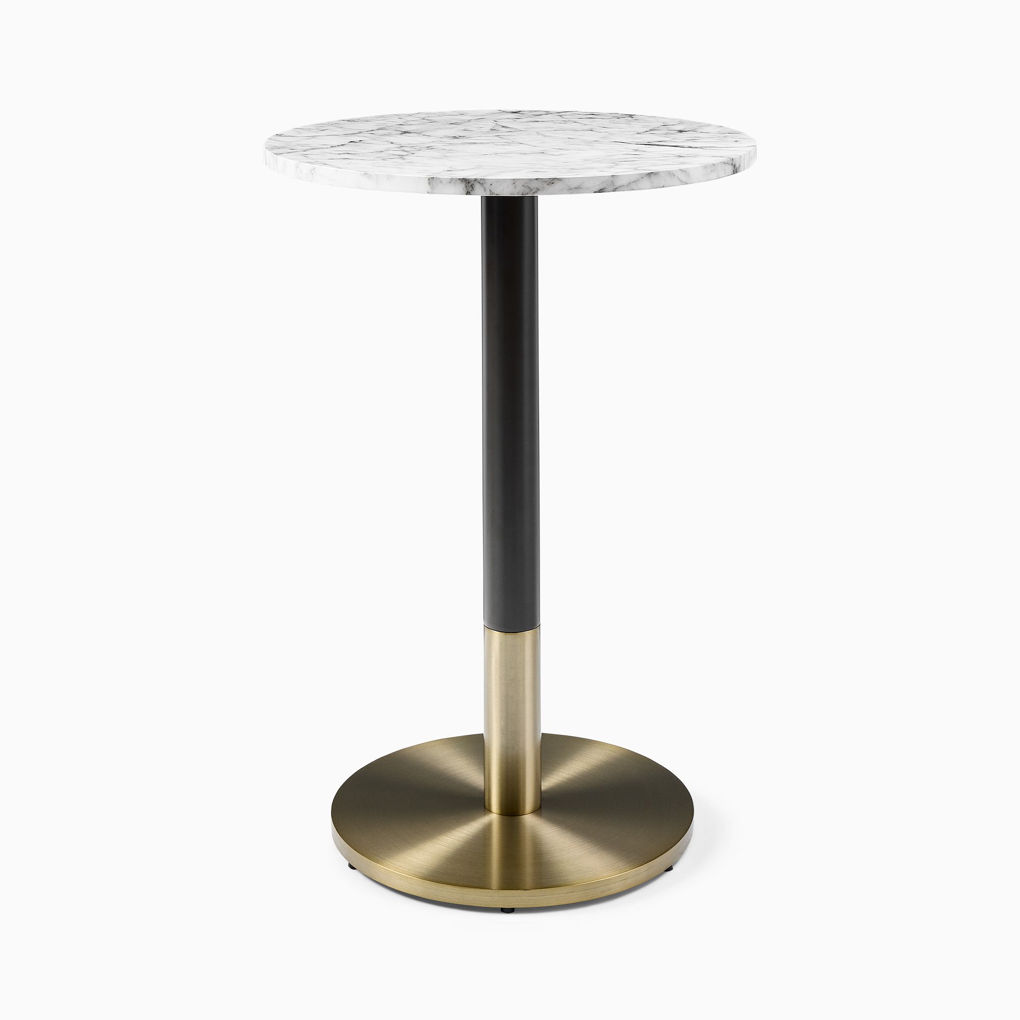 Orbit Bar Table - Faux Marble Round | West Elm