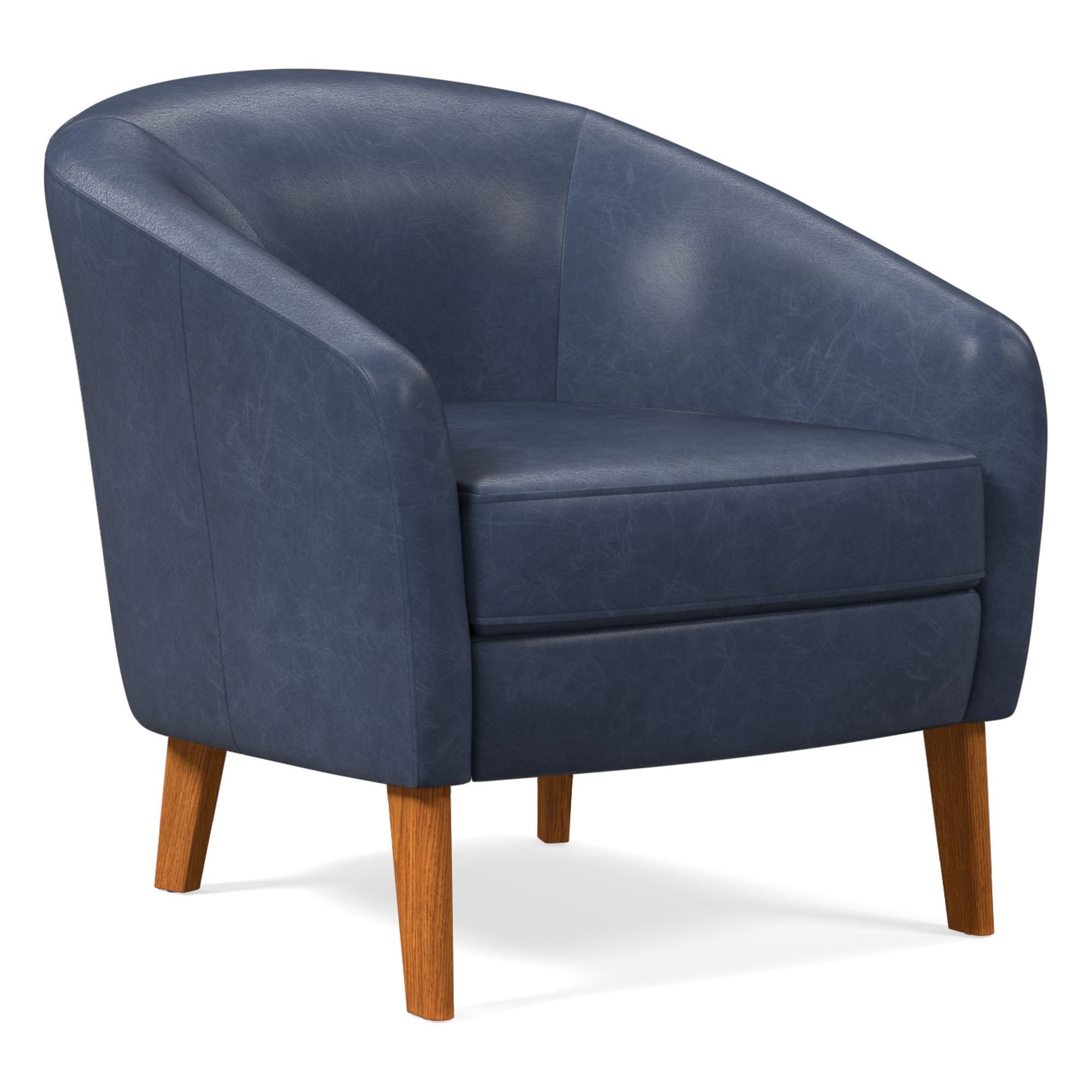 Jonah Leather Chair | West Elm