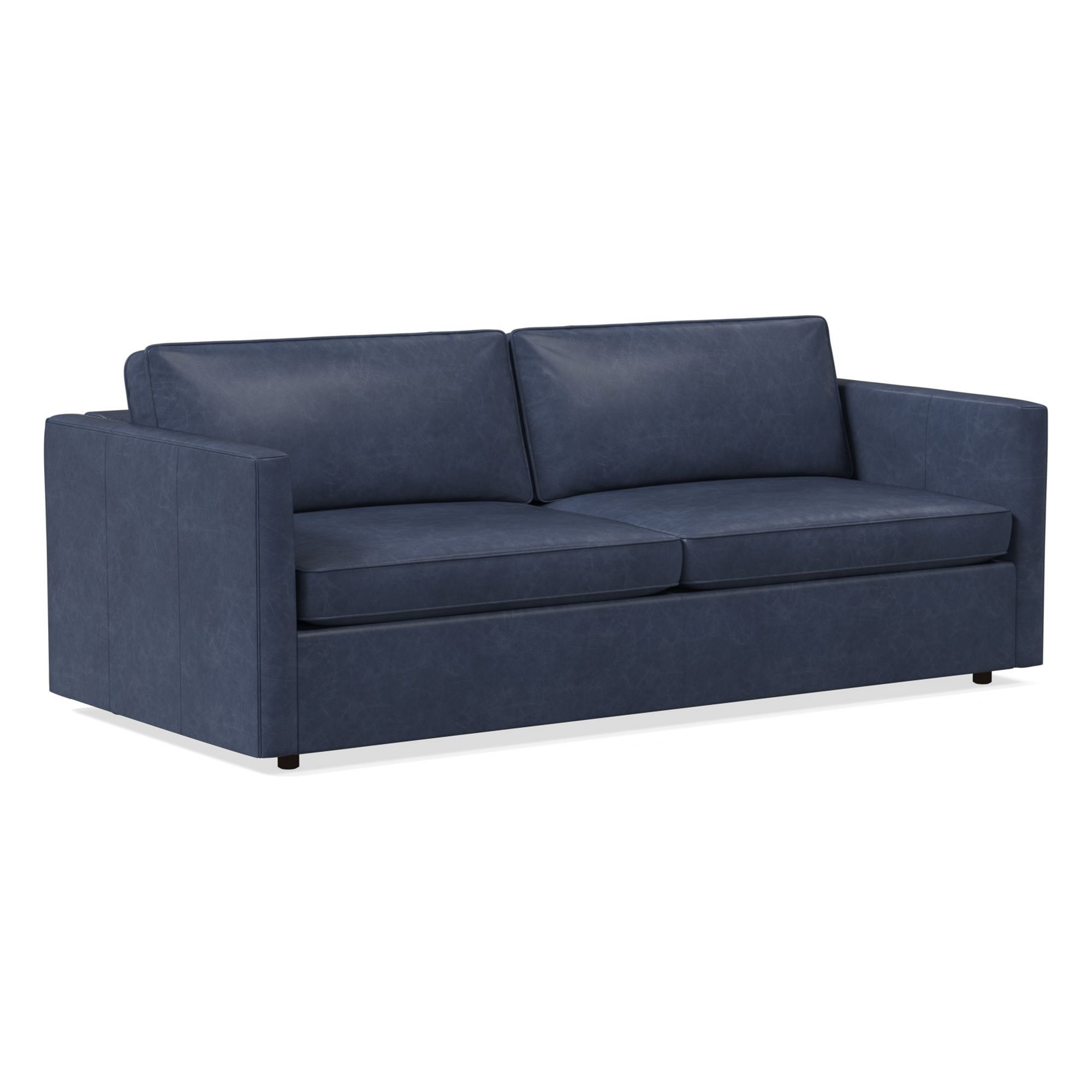 Harris Leather Sofa (66"–96") | West Elm