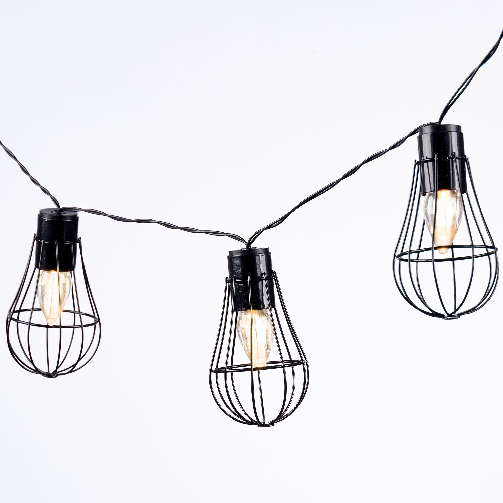 Solar 10L String Light - Tear Drop | West Elm