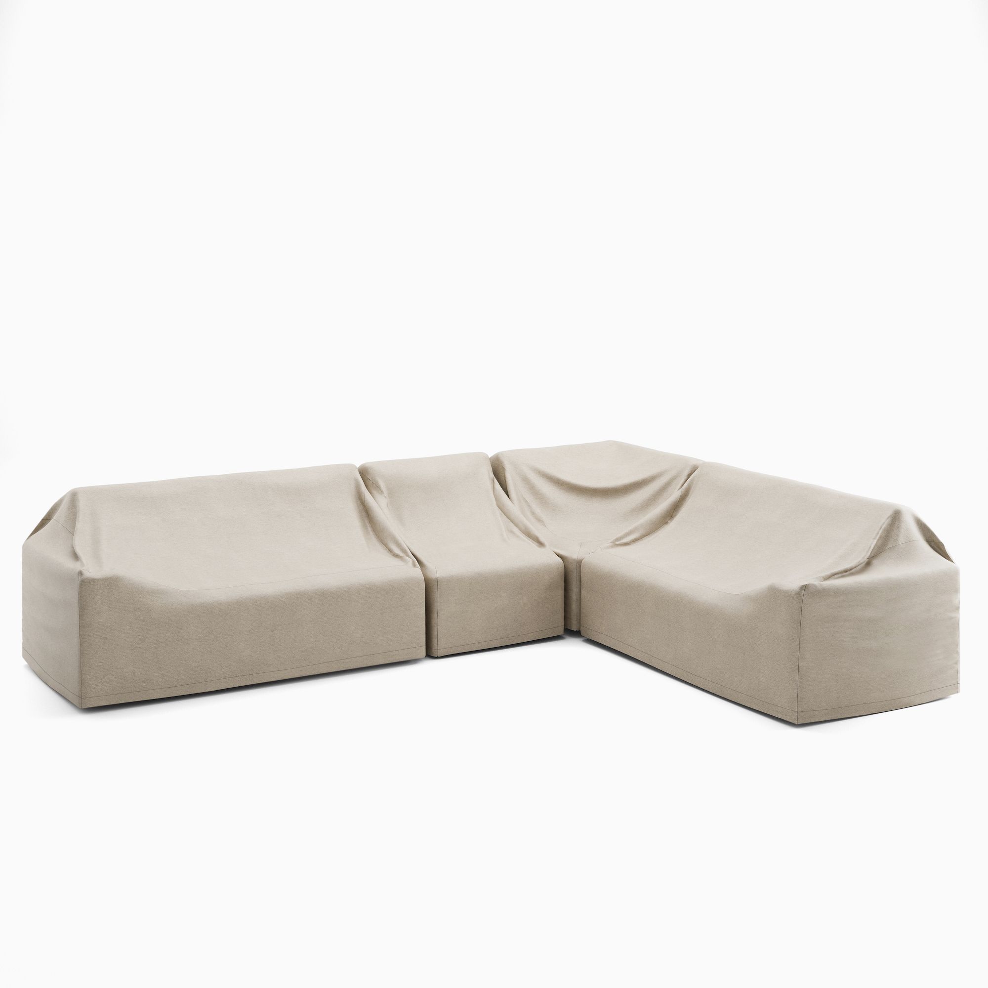 Urban Outdoor 4-Piece Sectional Protective Cover | West Elm