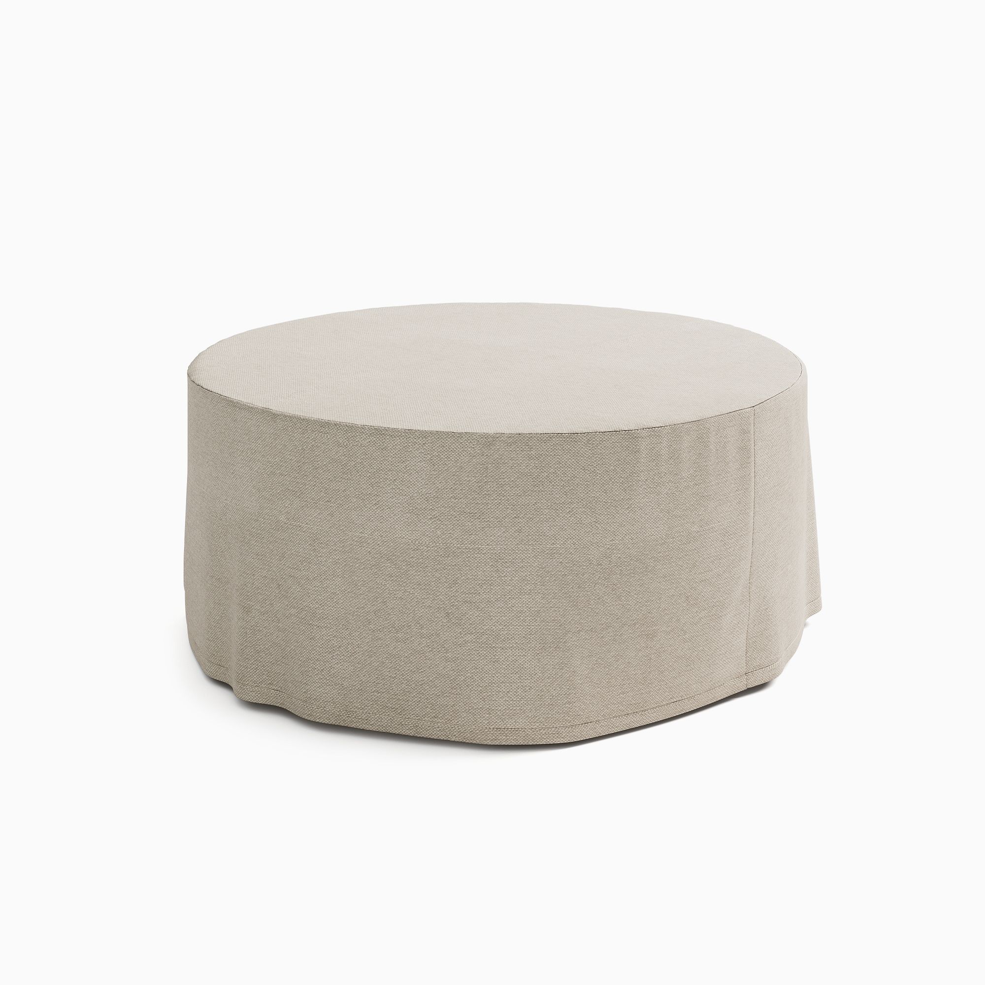 Universal Outdoor Round Coffee Table Protective Cover | West Elm