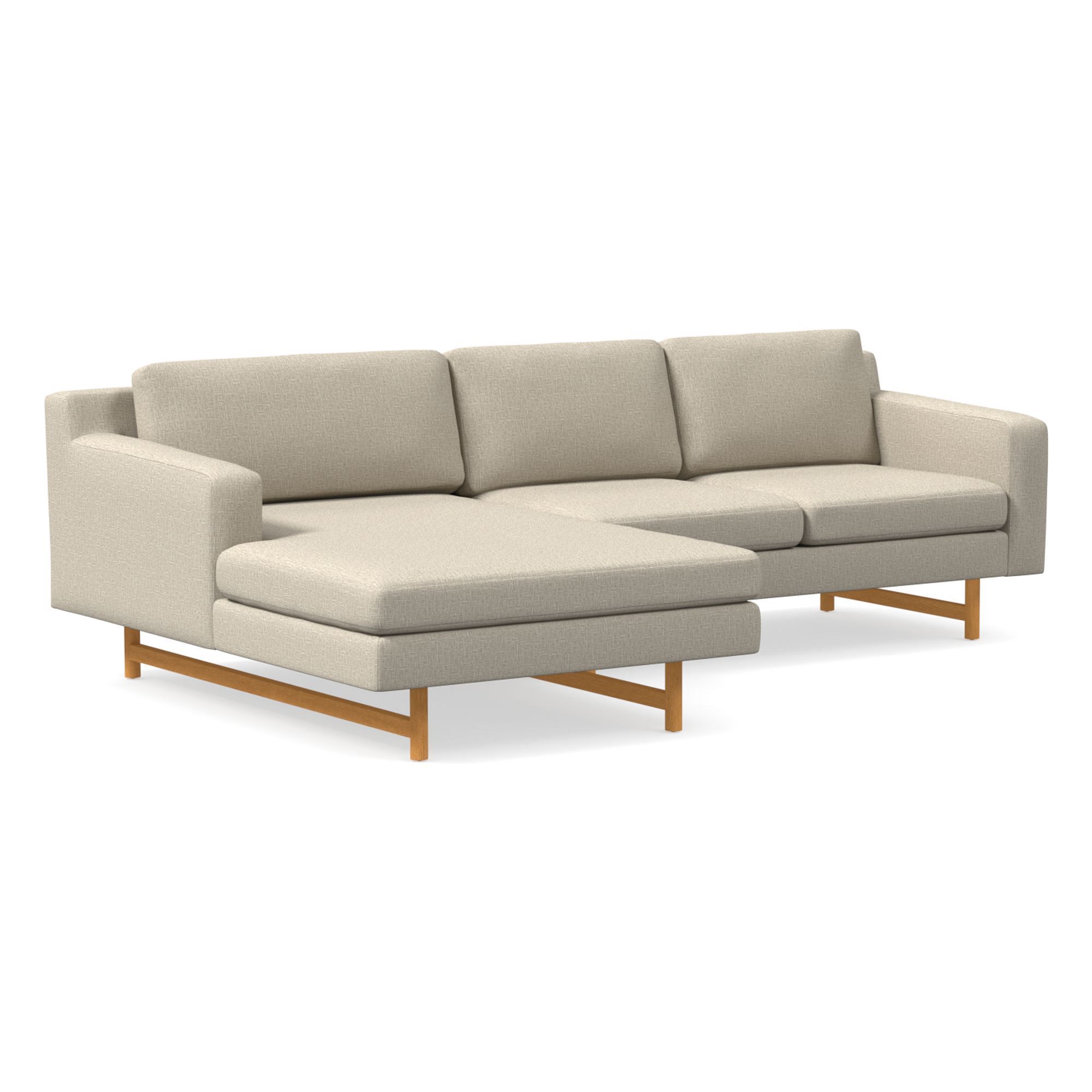 Eddy 2-Piece Chaise Sectional (92") | West Elm