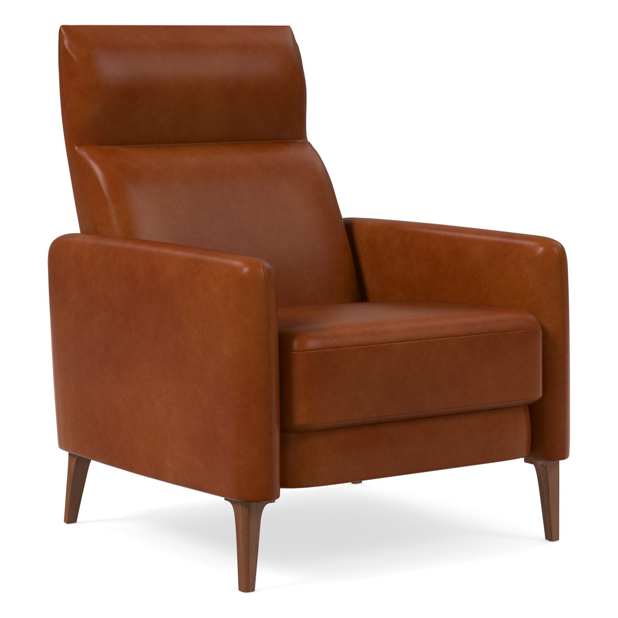 Auburn Leather Recliner | West Elm