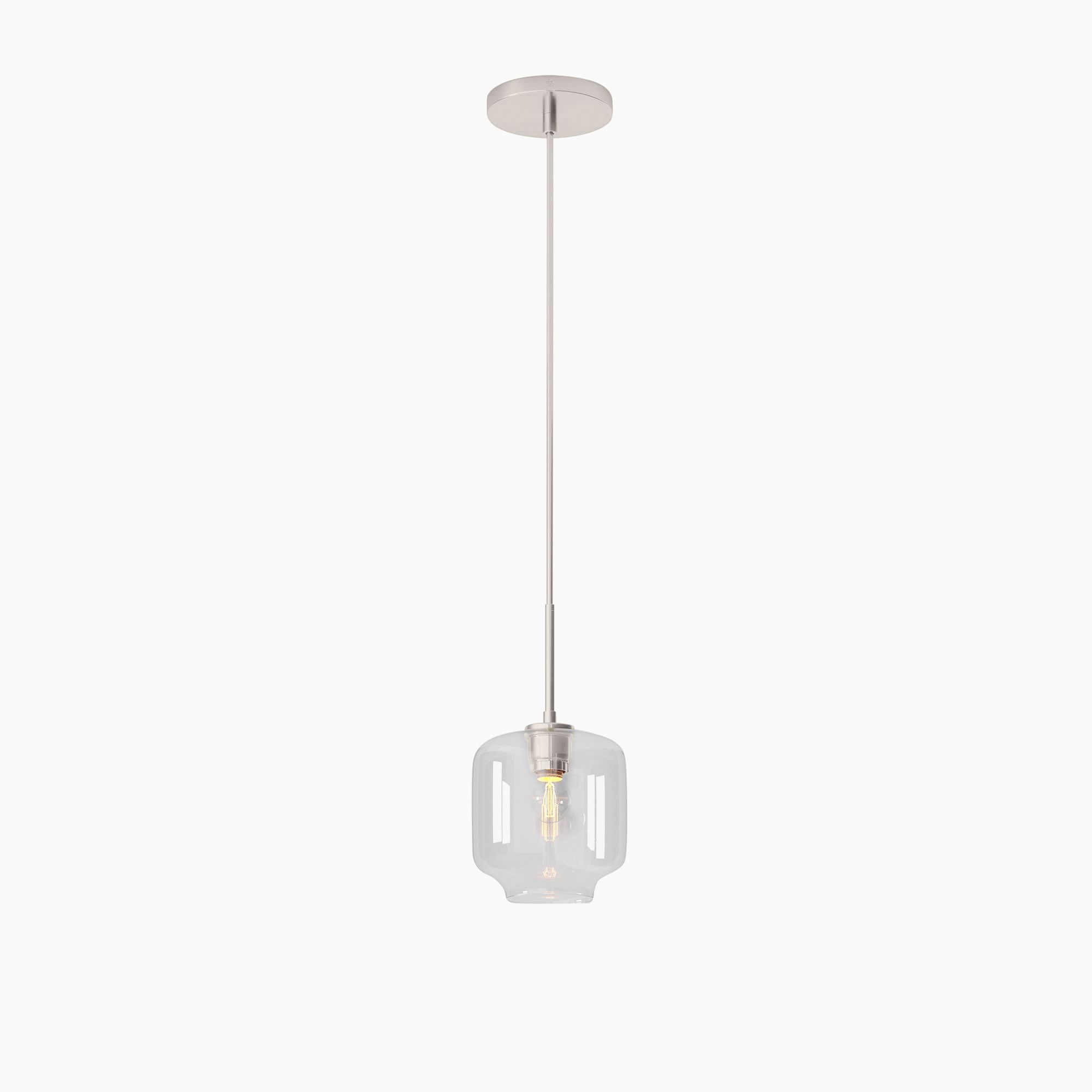 Sculptural Pebble Pendant | West Elm