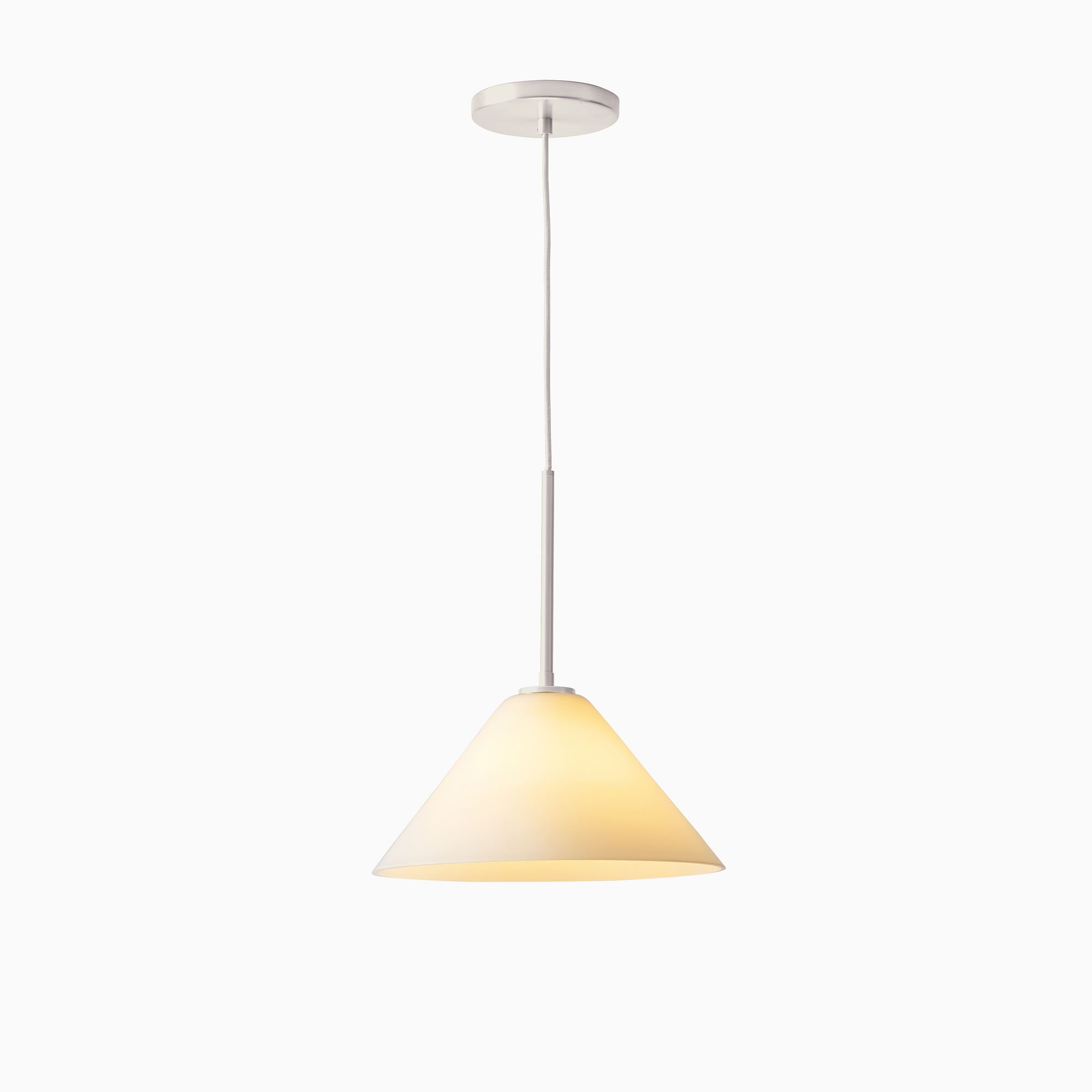 Sculptural Cone Pendant | West Elm