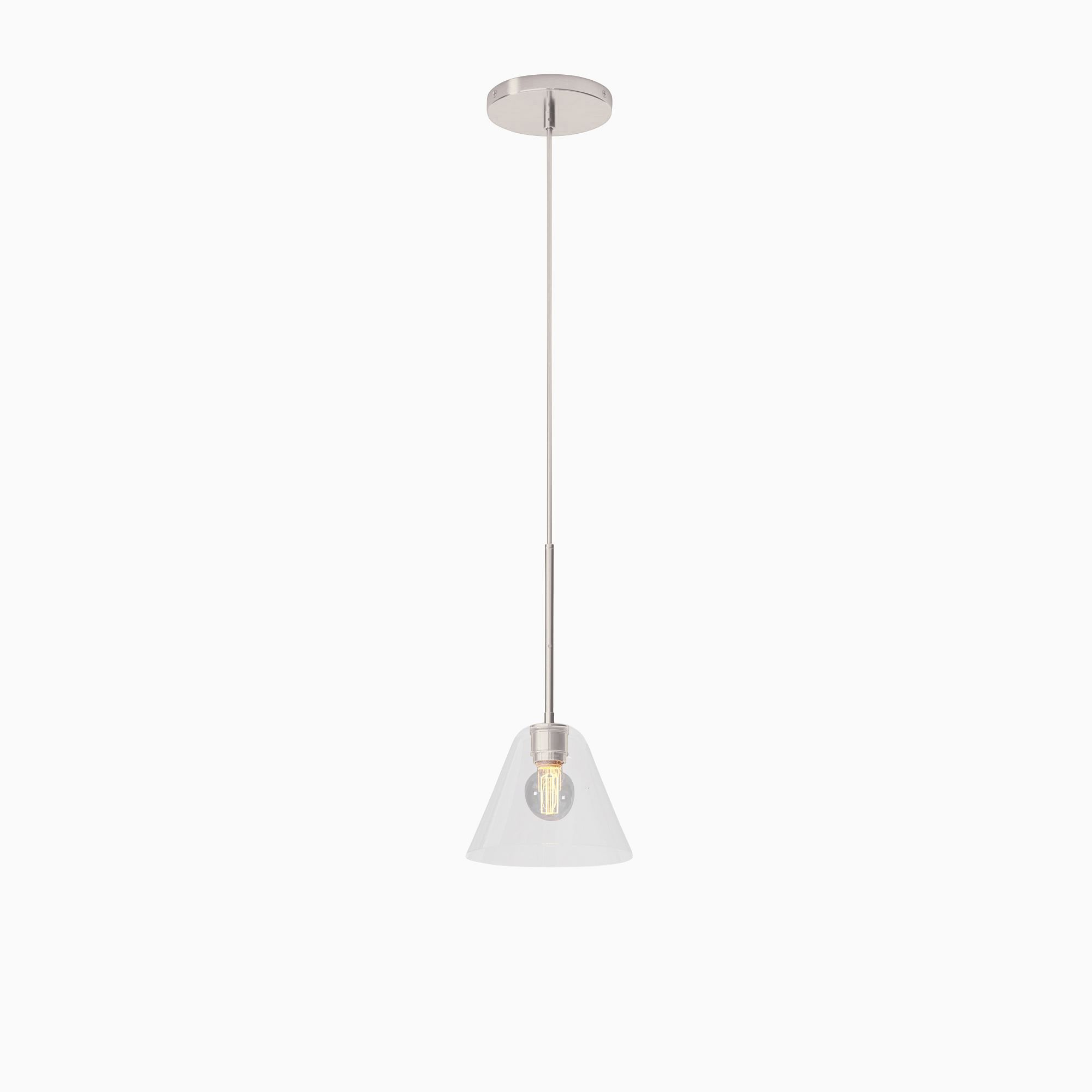 Sculptural Cone Pendant | West Elm