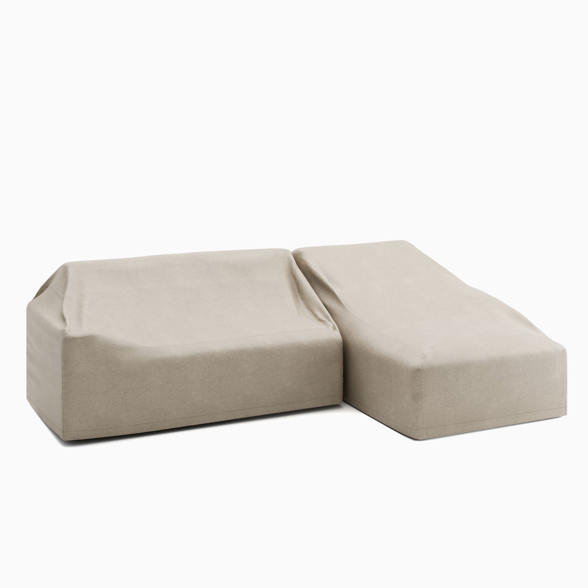 Urban Outdoor -Piece Chaise Sectional Protective Cover | West Elm