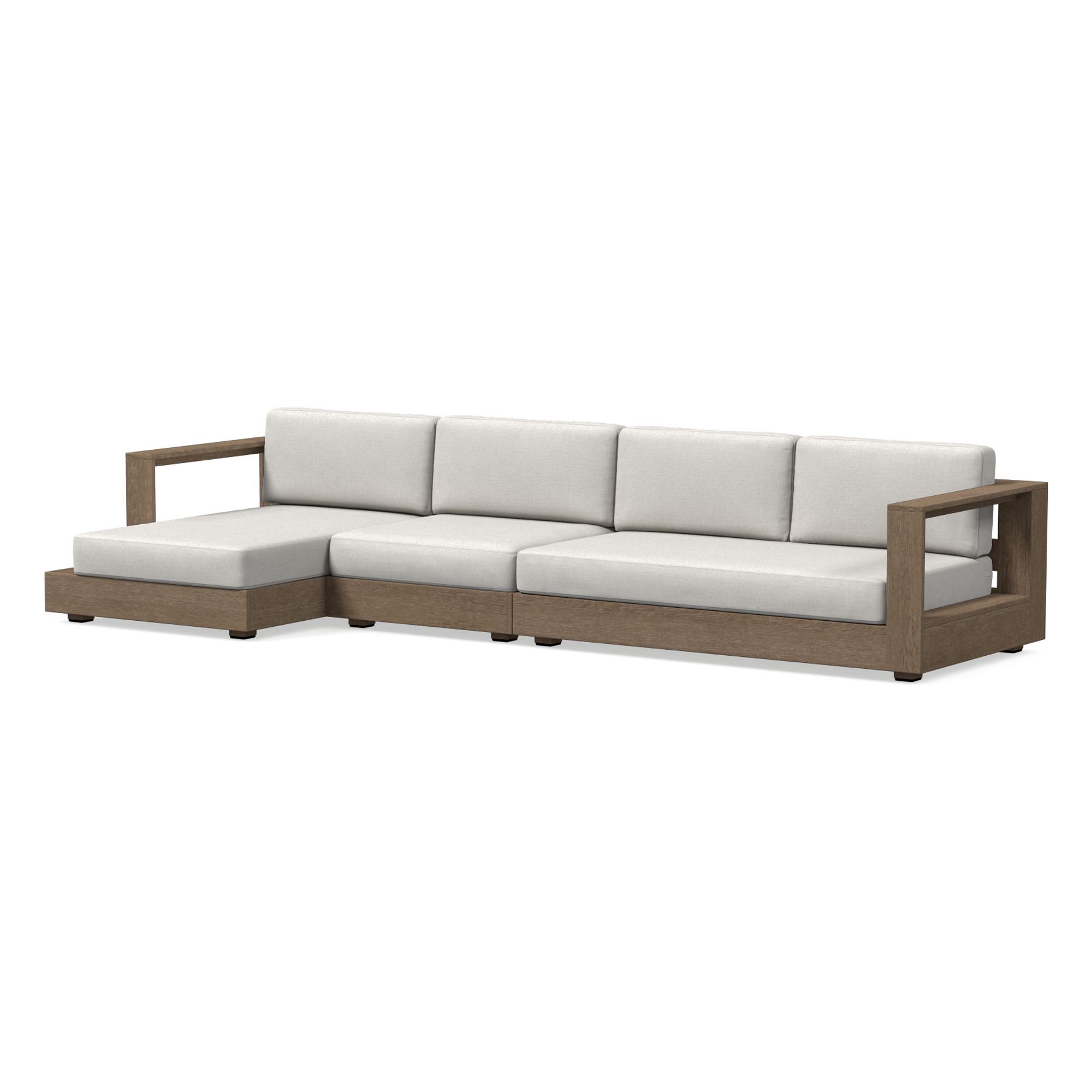 Telluride Outdoor -Piece Chaise Sectional Cushion Covers | West Elm