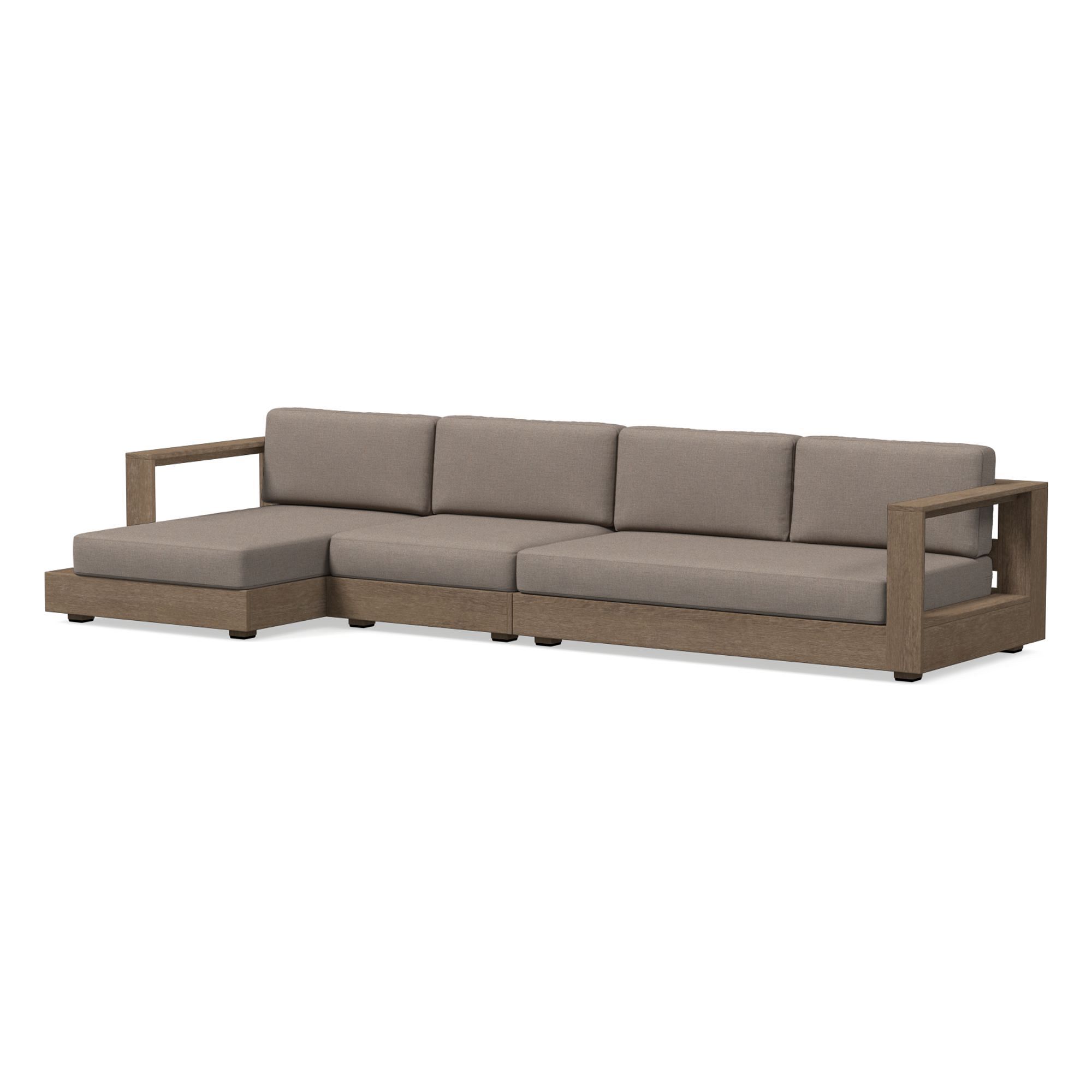 Telluride Outdoor -Piece Chaise Sectional Cushion Covers | West Elm