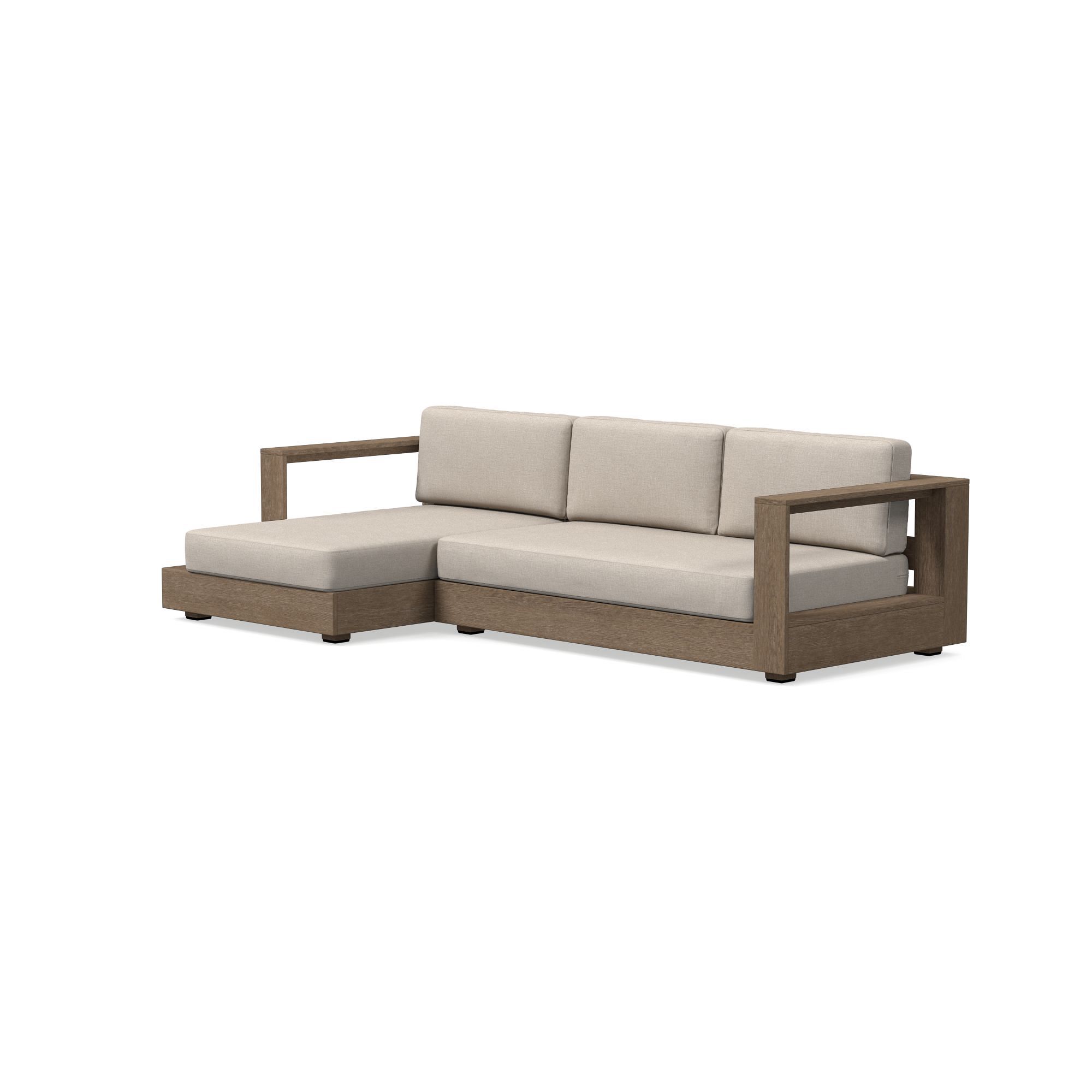 Telluride Outdoor -Piece Chaise Sectional Cushion Covers | West Elm