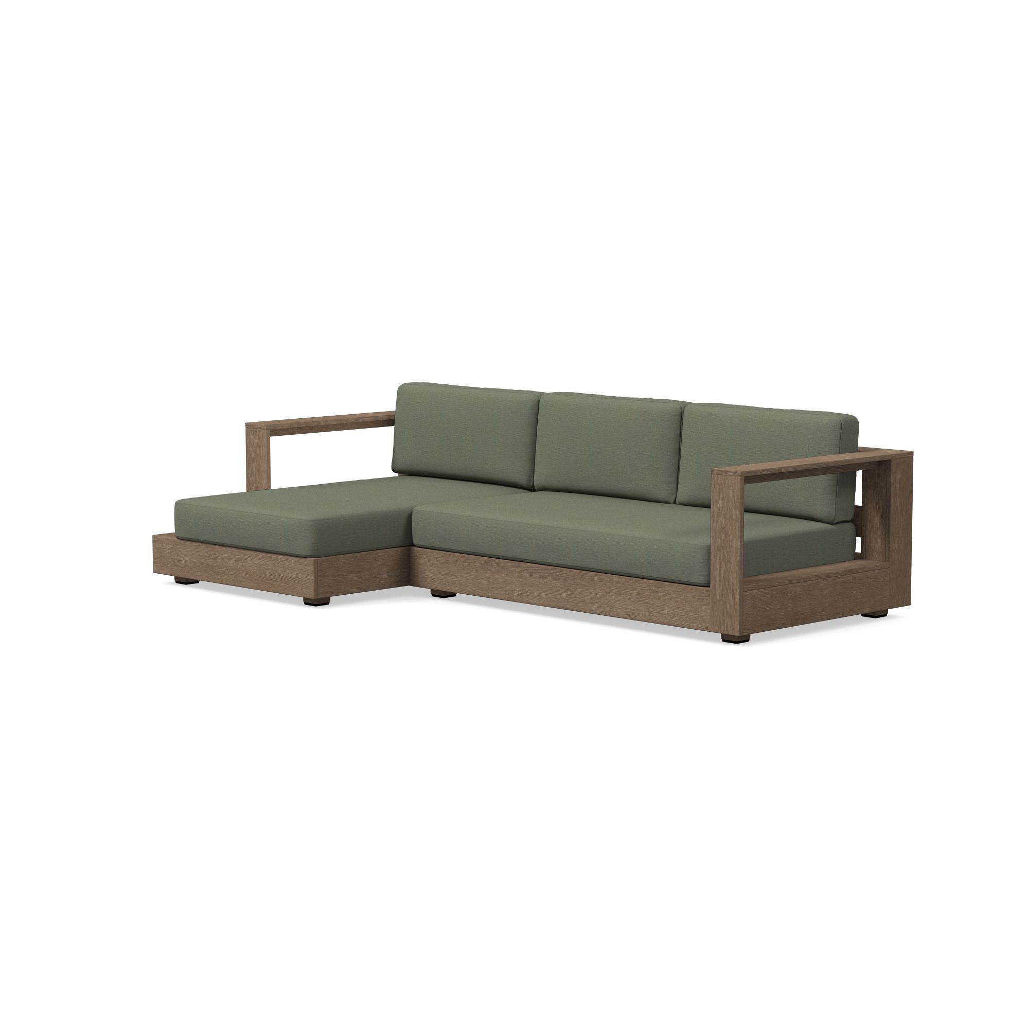 Telluride Outdoor -Piece Chaise Sectional Cushion Covers | West Elm