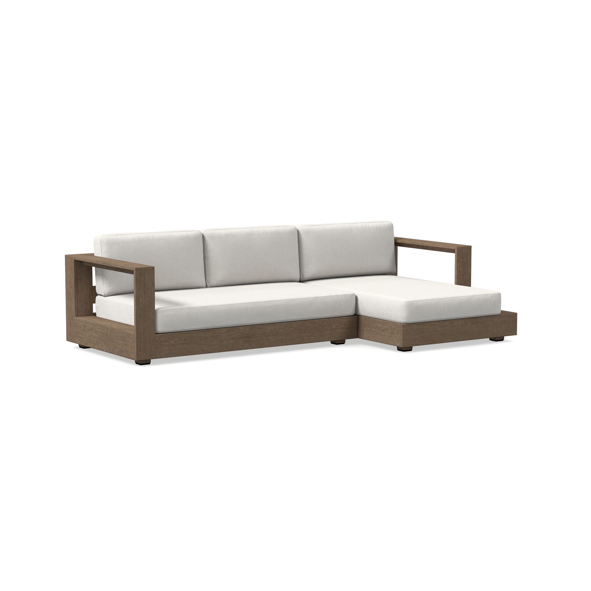 Telluride Outdoor -Piece Chaise Sectional Cushion Covers | West Elm