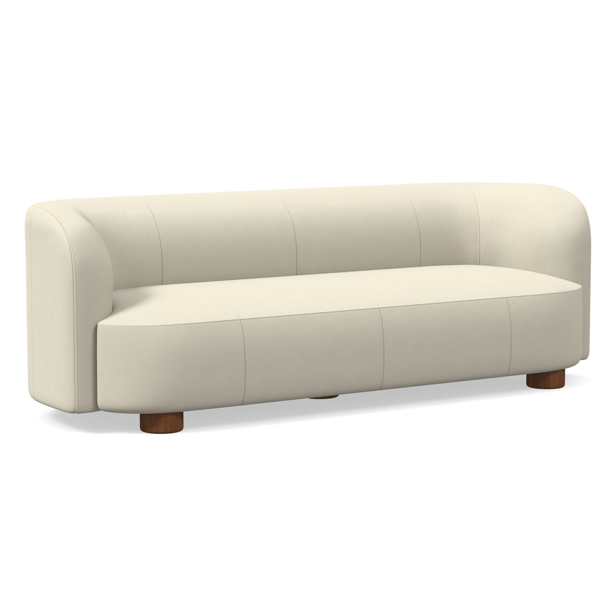 Laurent Leather Sofa (76"–96") | West Elm