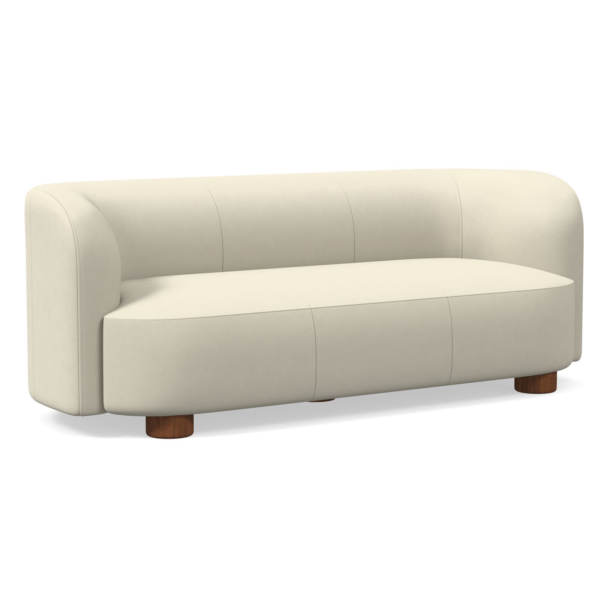 Laurent Leather Sofa (76"–96") | West Elm