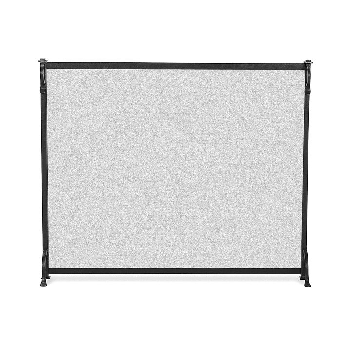 Craftsman Single Panel Fireplace Screen