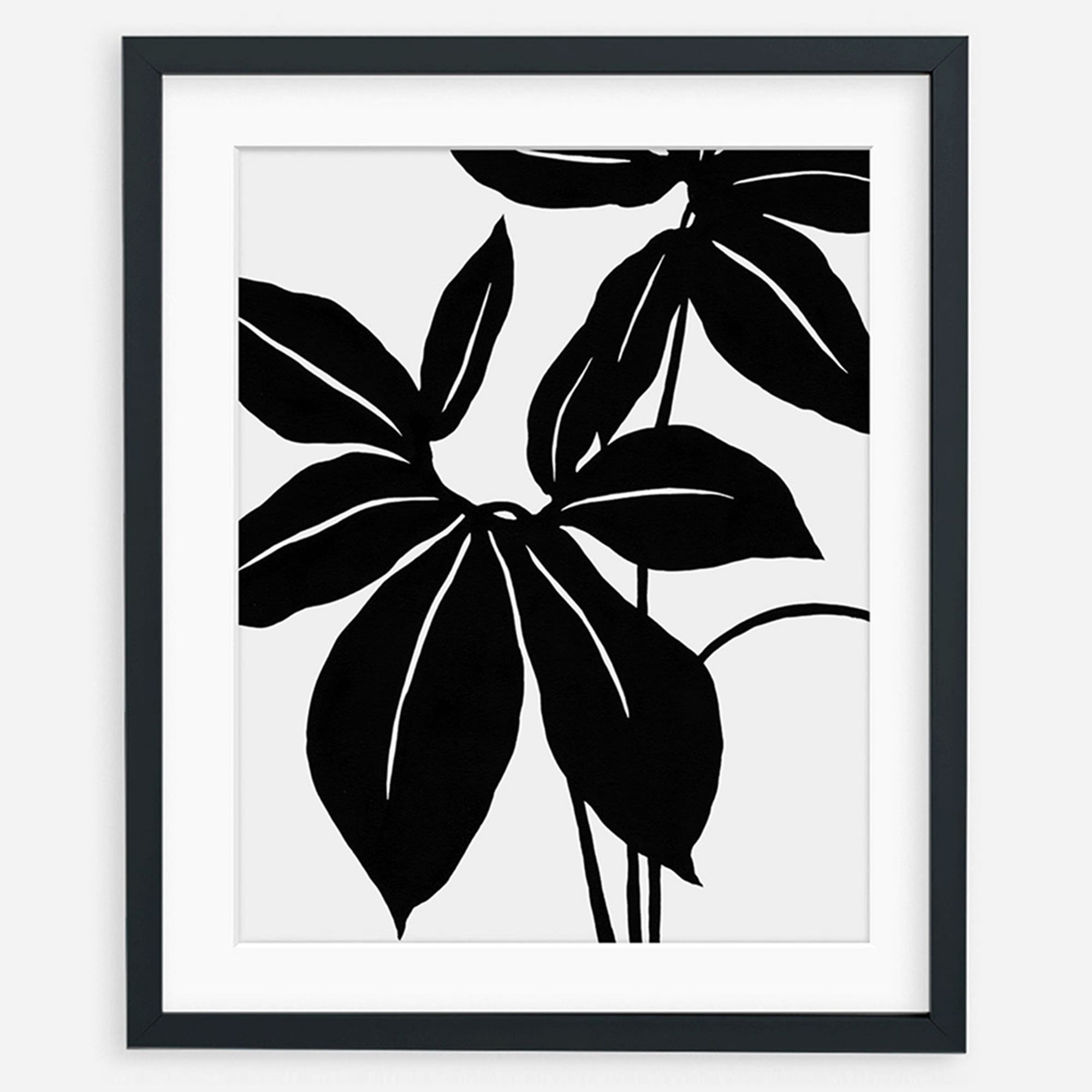 Living Pattern Framed Print - Xanthosoma Wendla | West Elm