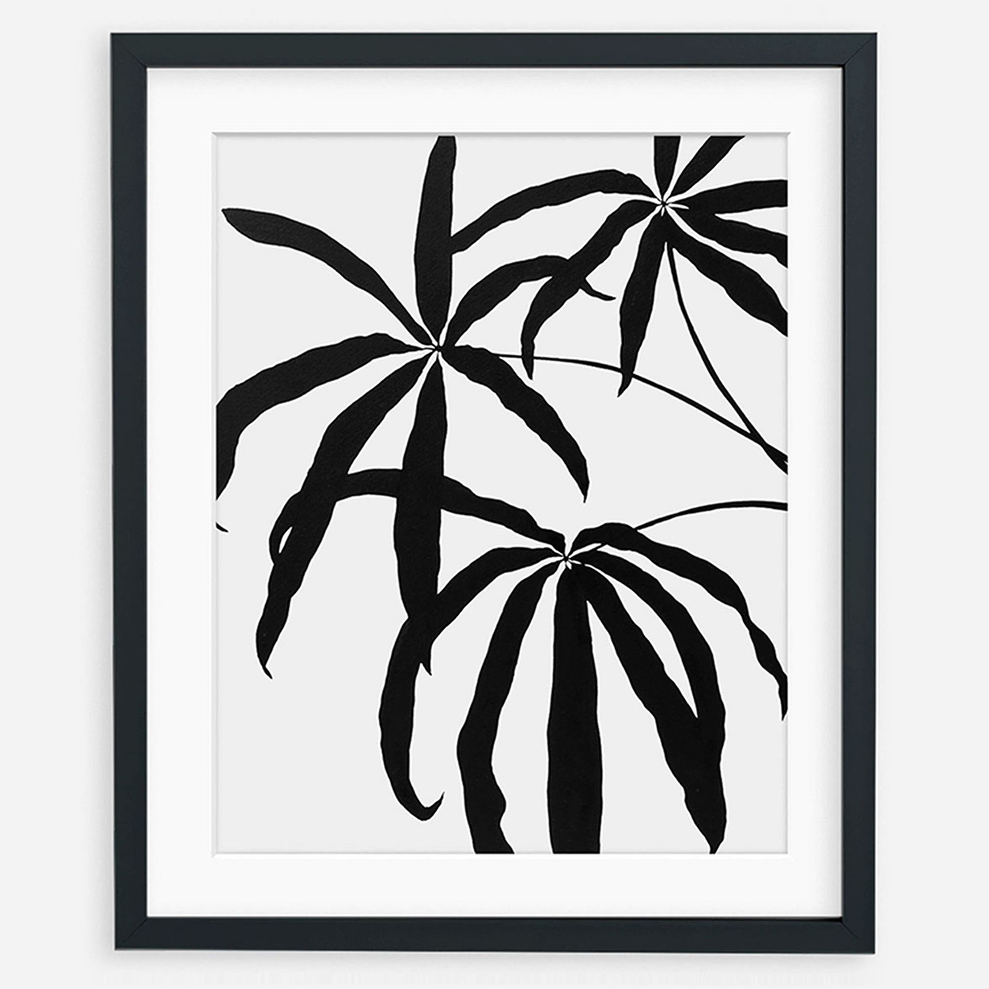 Living Pattern Framed Print - Anthurium | West Elm