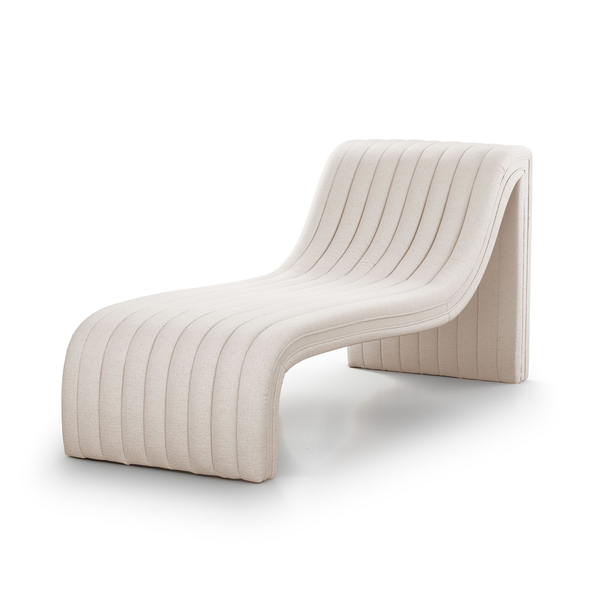 Anniina Channeled Chaise | West Elm