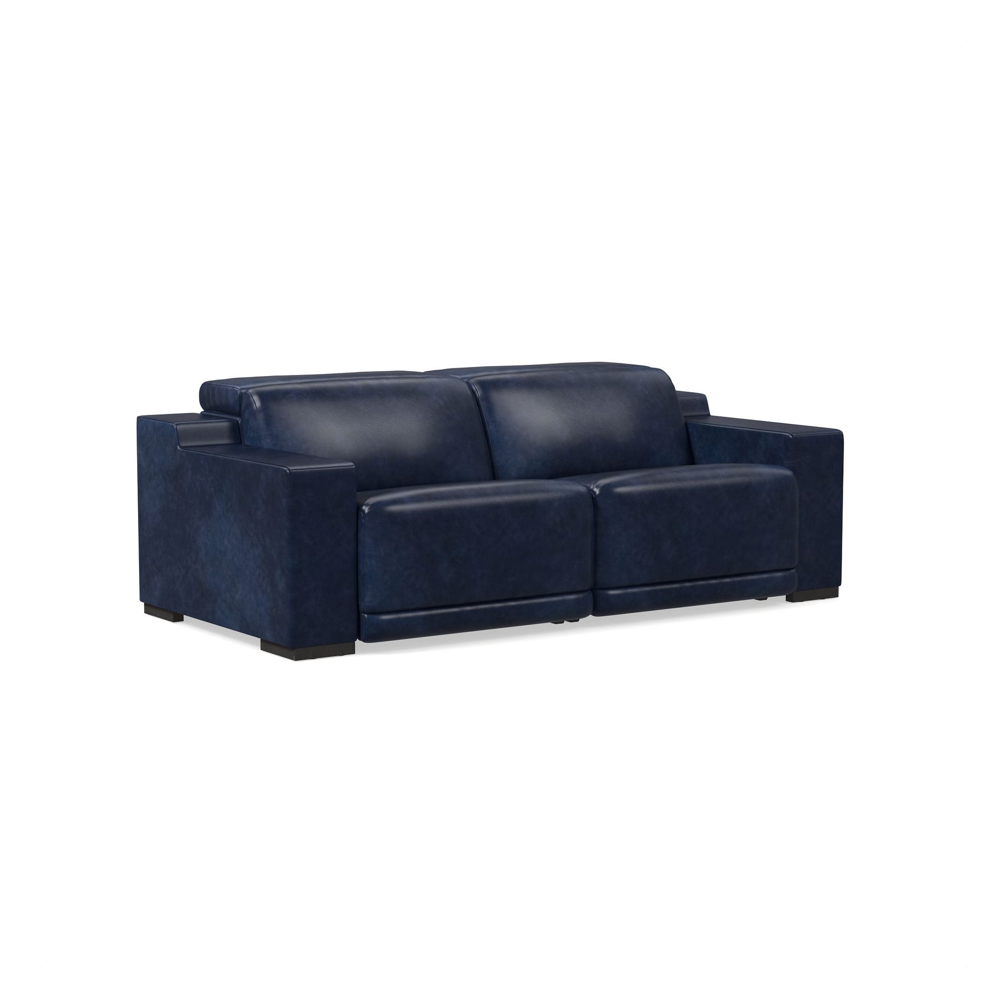 Dalton Motion Reclining Leather Sofa (86"–120") | West Elm