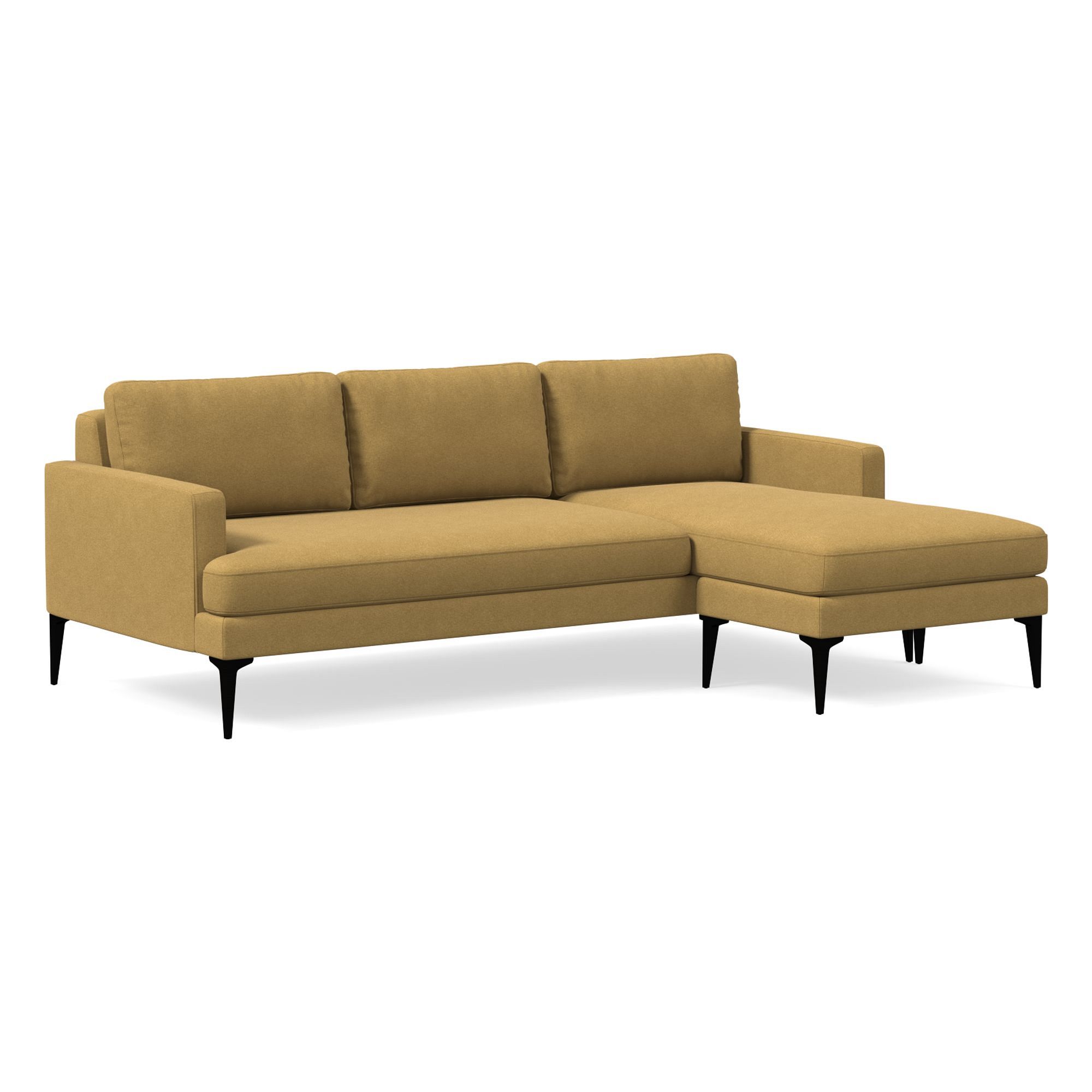 Andes Reversible Sectional | Sofa With Chaise West Elm