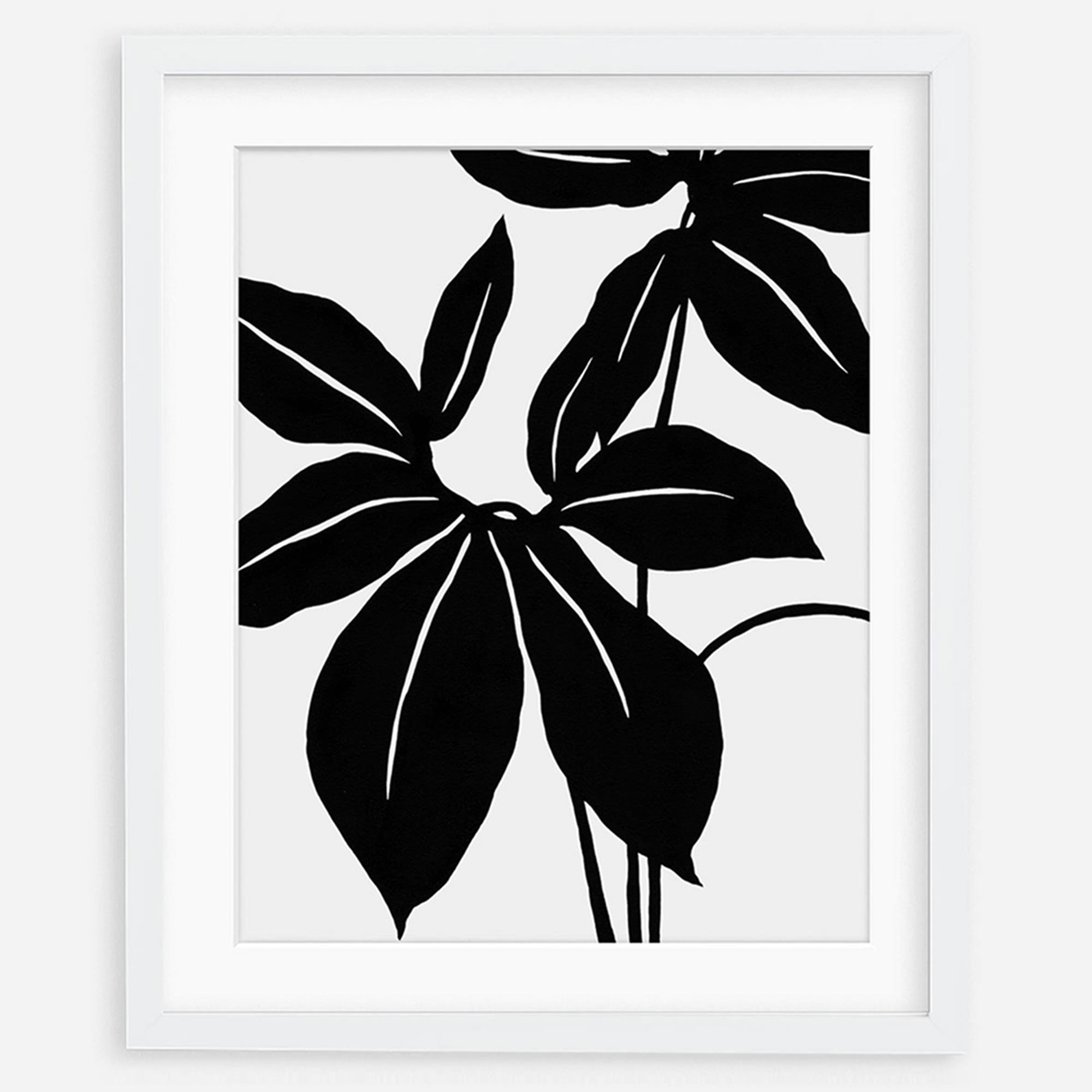 Living Pattern Framed Print - Xanthosoma Wendla | West Elm