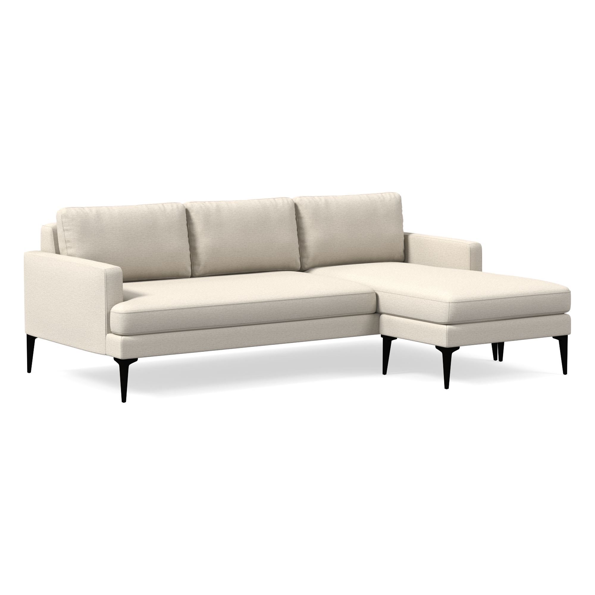 Andes Reversible Sectional | Sofa With Chaise West Elm