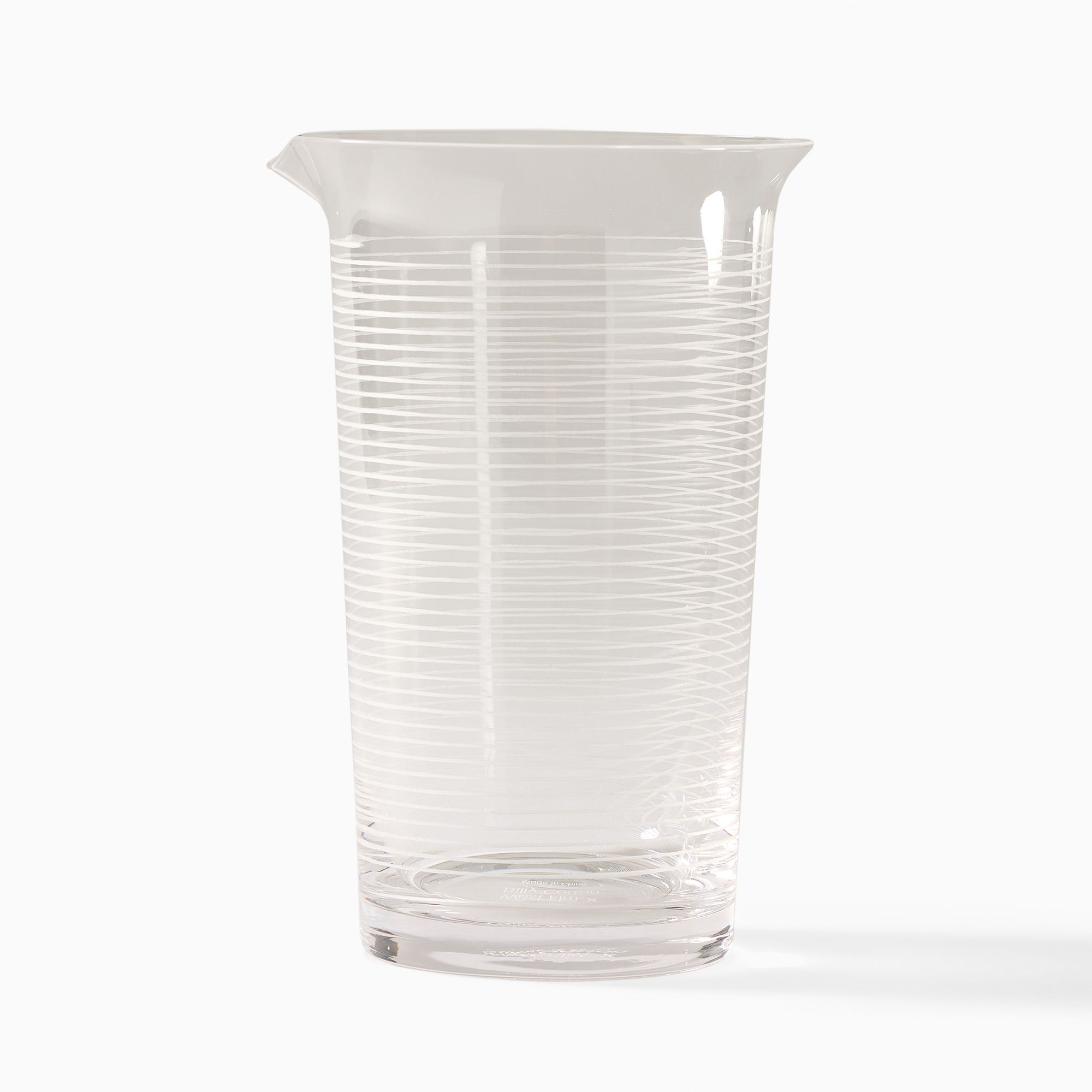 Billy Cotton Etched Pitcher | West Elm