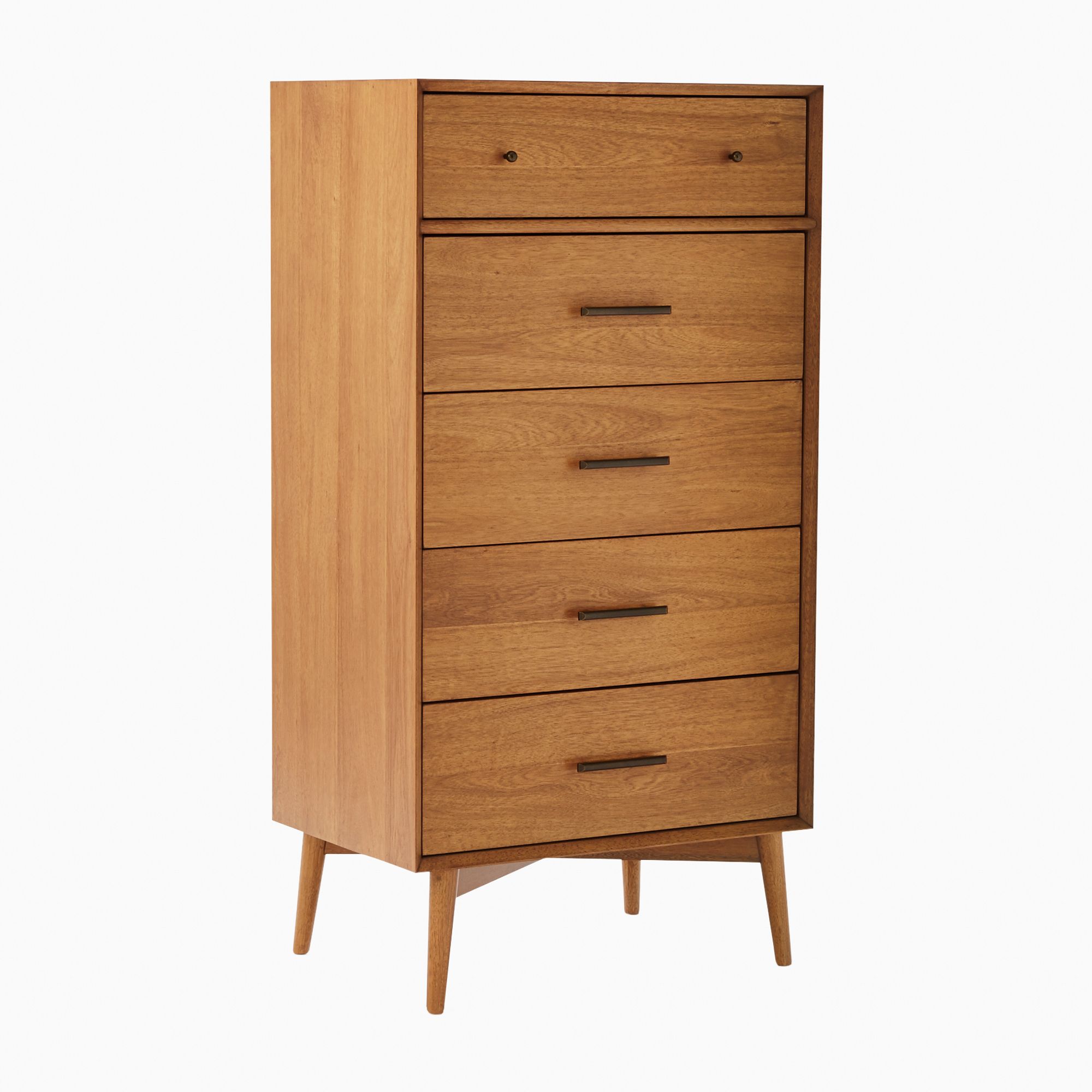 Mid-Century 5-Drawer Dresser (27") | West Elm