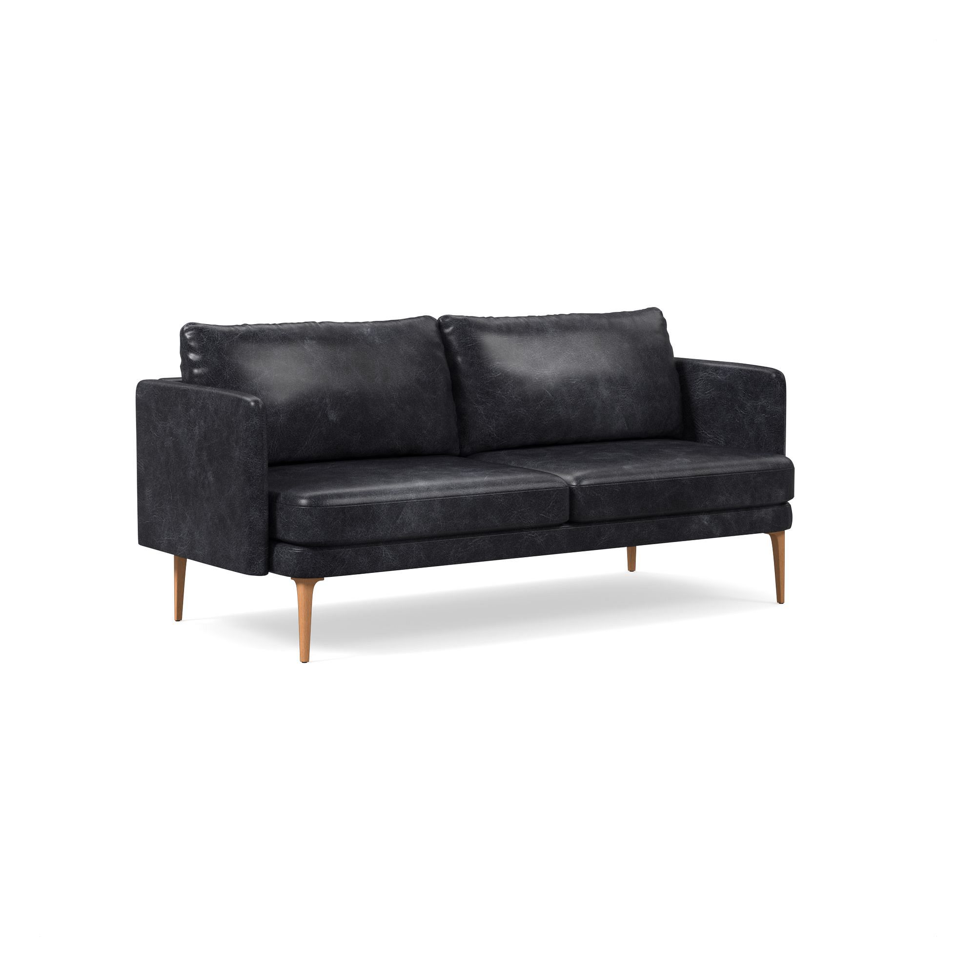 Auburn Leather Sofa (70") | West Elm