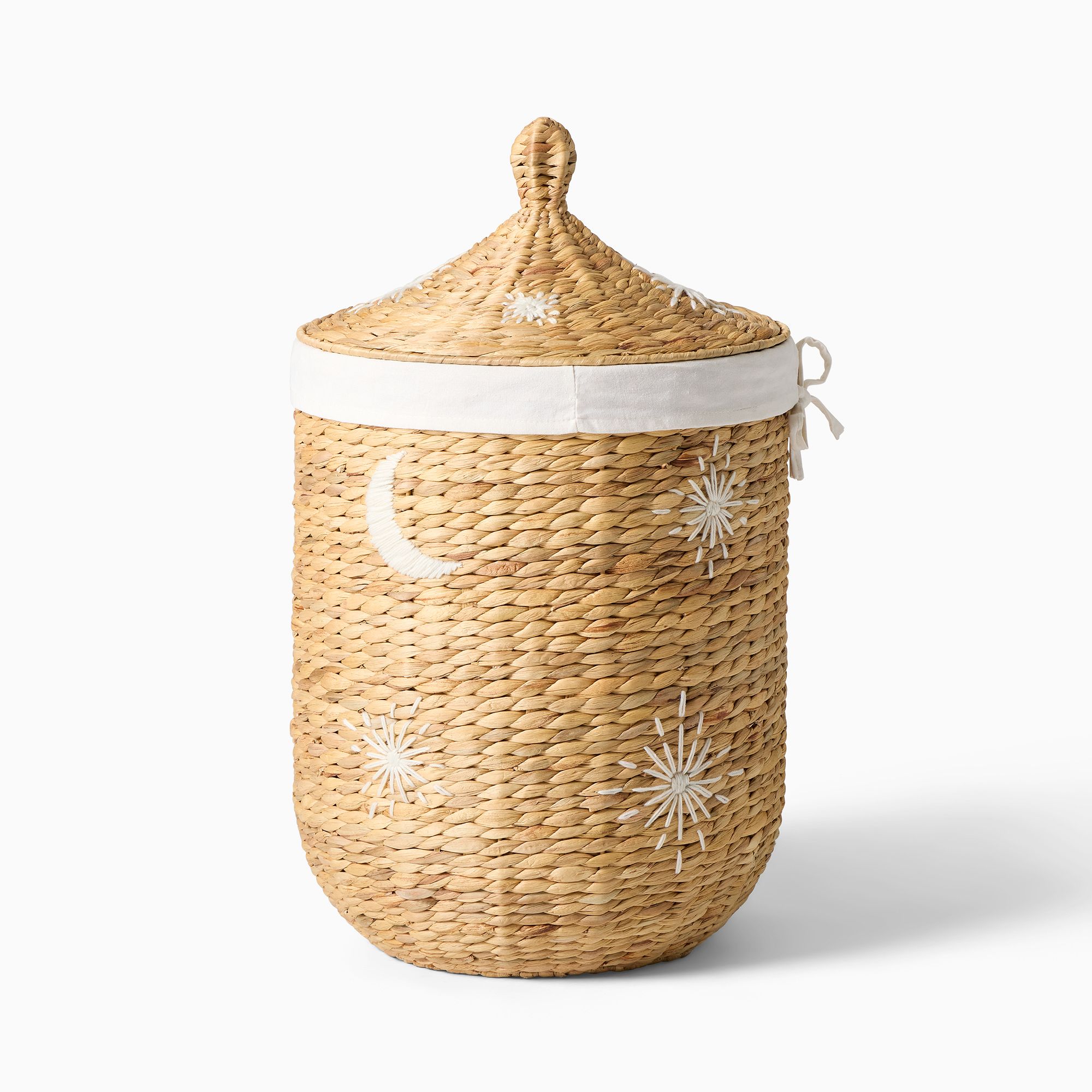 Joseph Altuzarra Woven Moon & Stars Hamper | West Elm