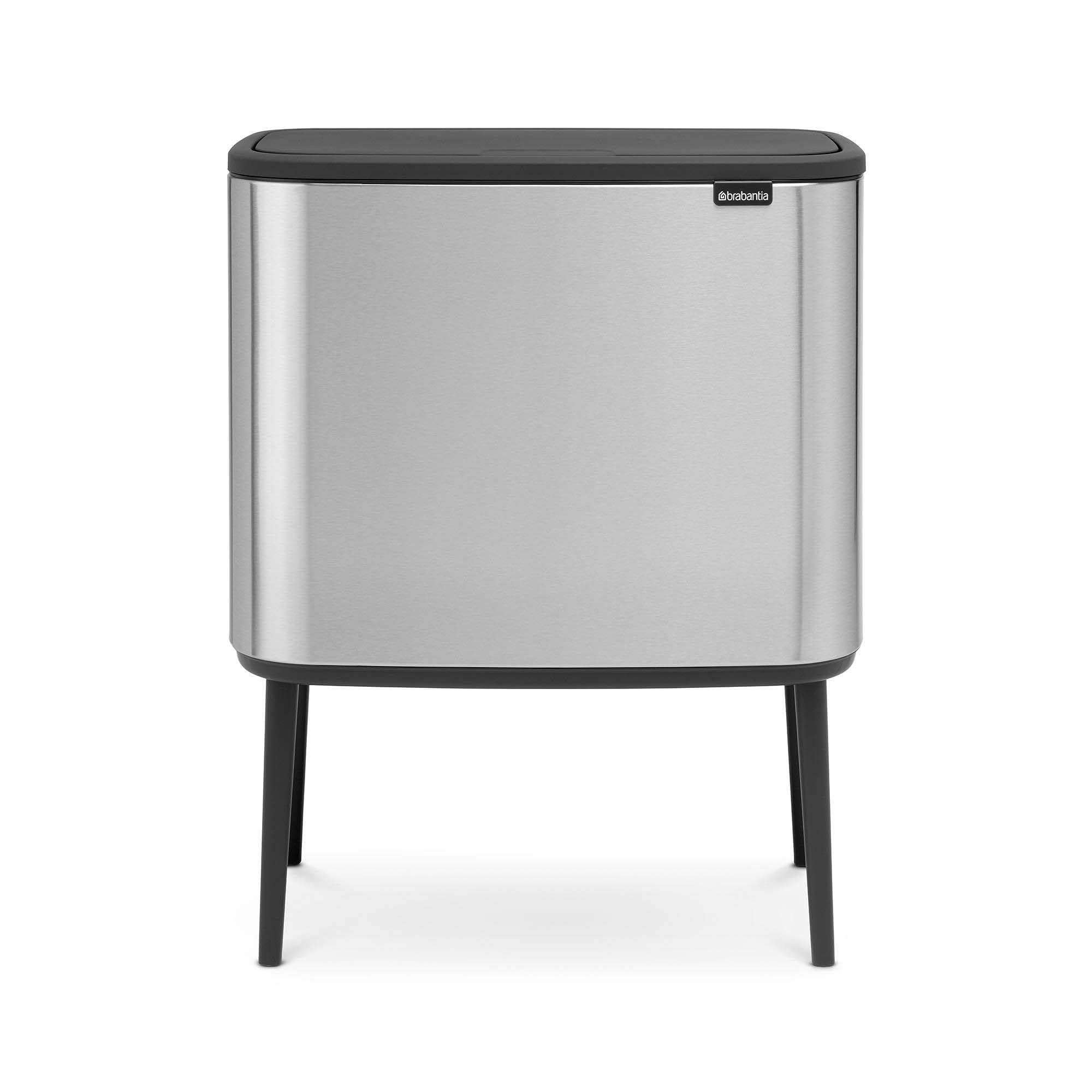 Brabantia Bo Touch Dual-Compartment Trash Can (3 & 6 Gallon) | West Elm