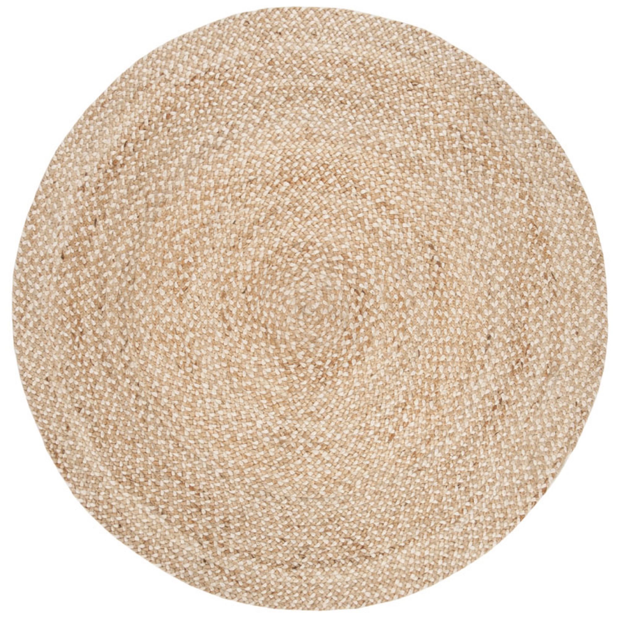 Round Braided Jute Rug | West Elm