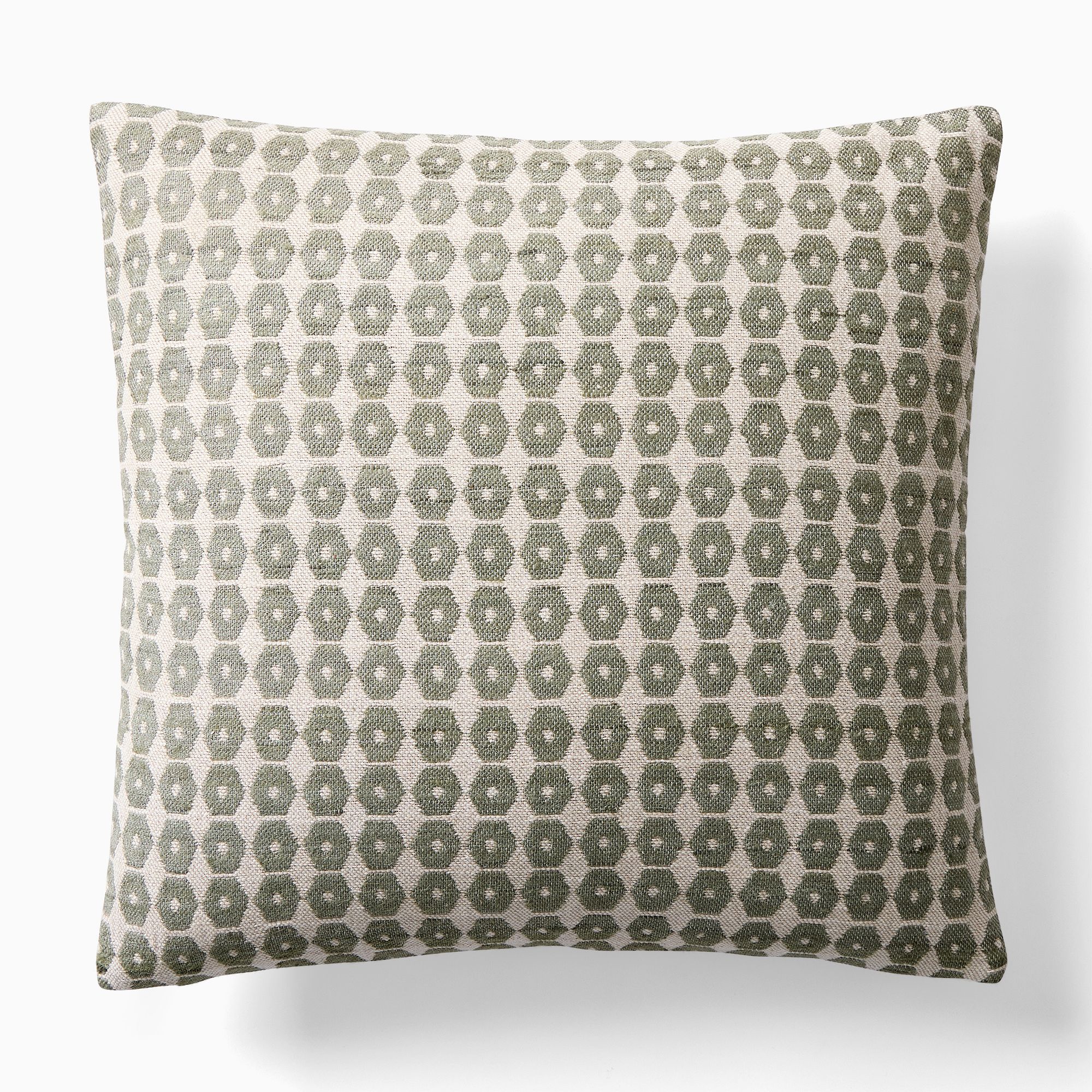 Honeycomb Silk Pillow Cover | West Elm