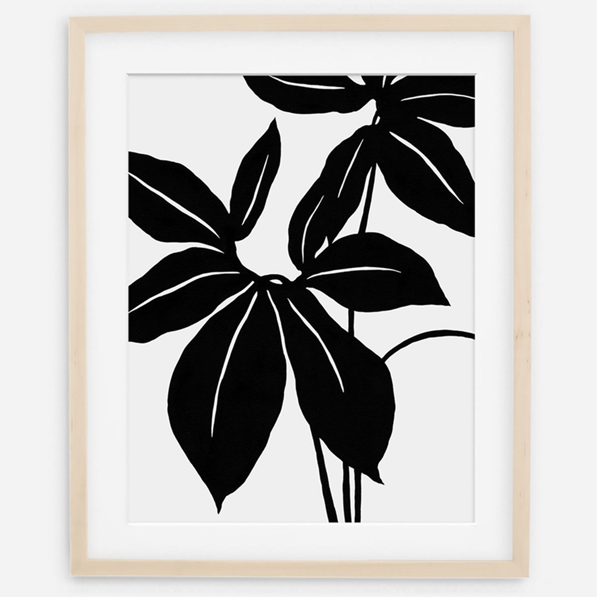 Living Pattern Framed Print - Xanthosoma Wendla | West Elm