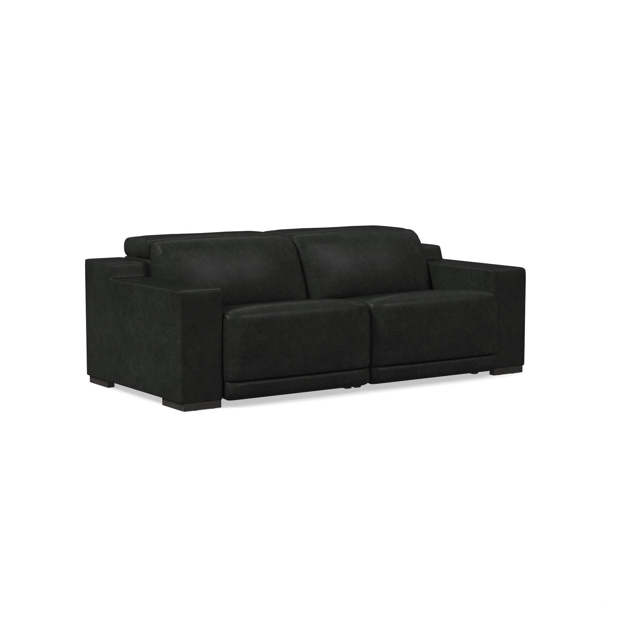 Dalton Motion Reclining Leather Sofa (86"–120") | West Elm