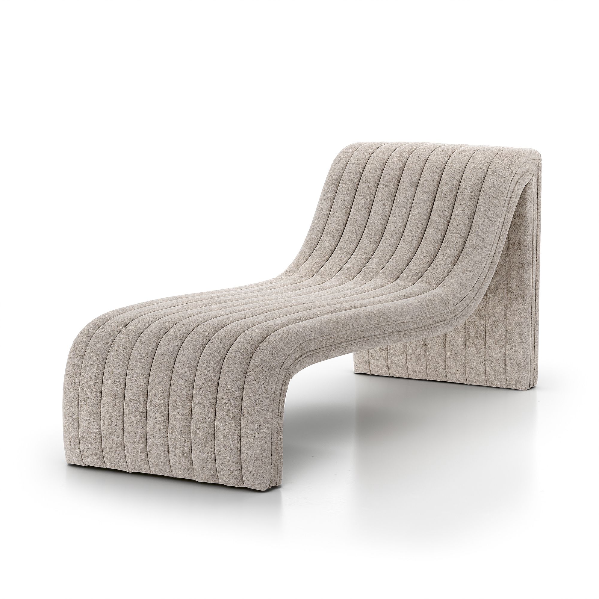 Anniina Channeled Chaise | West Elm