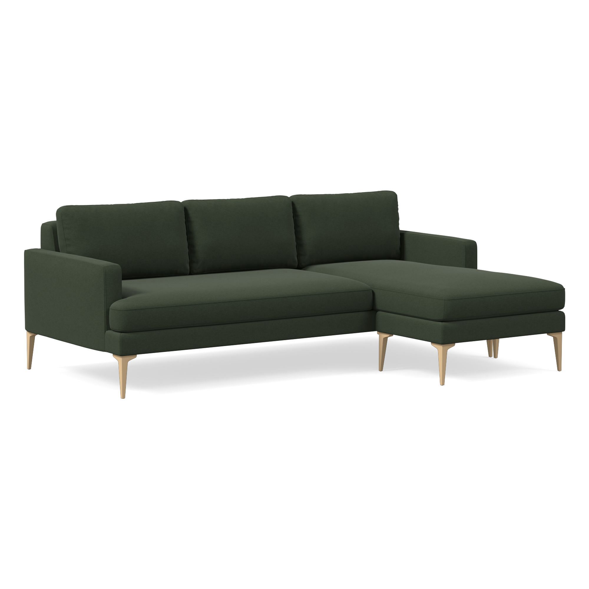 Andes Reversible Sectional | Sofa With Chaise West Elm