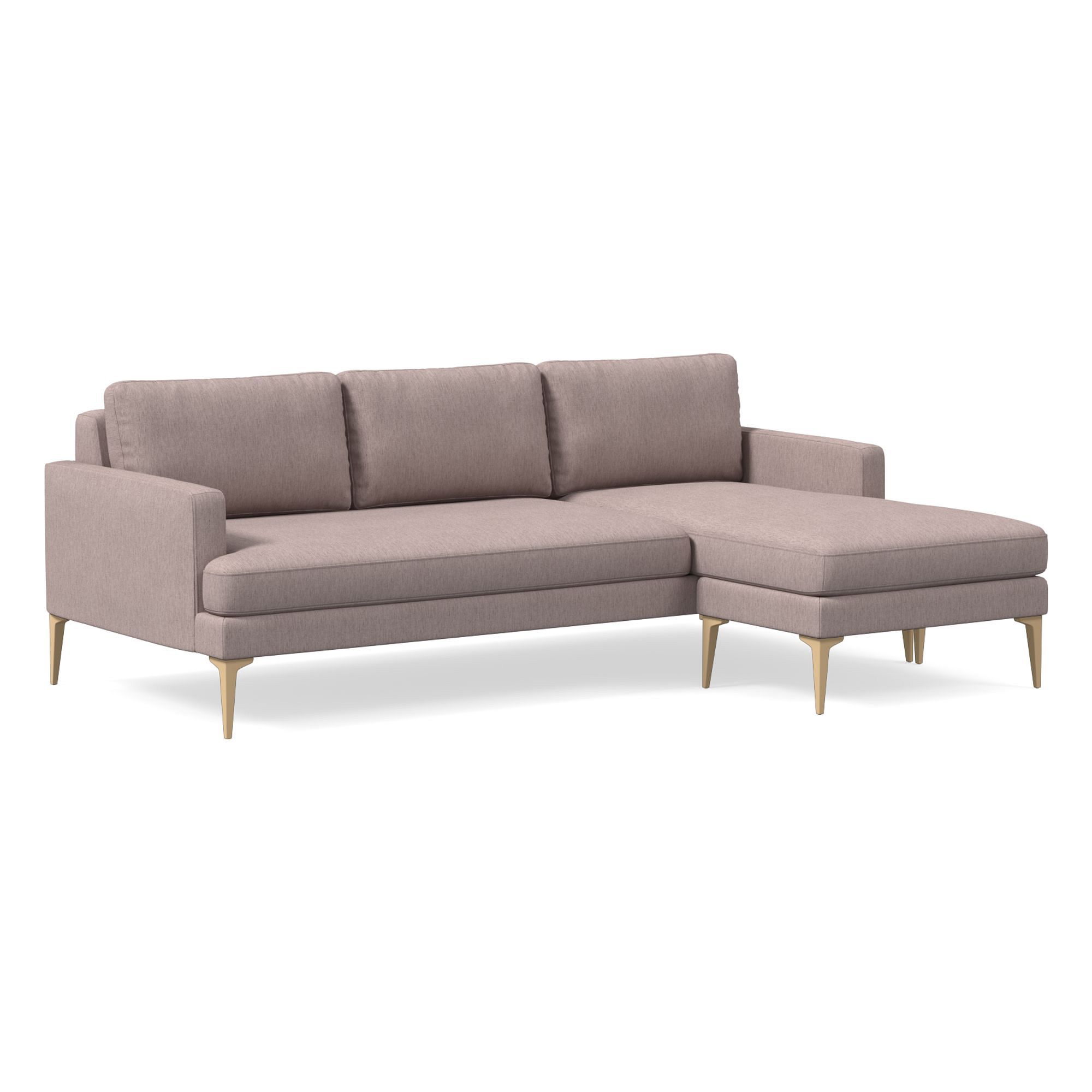 Andes Reversible Sectional | Sofa With Chaise West Elm