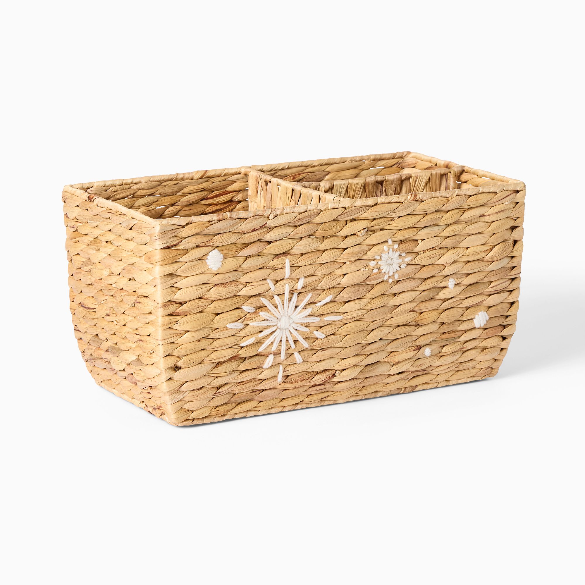 Joseph Altuzarra Woven Moon & Stars Diaper Caddy | West Elm